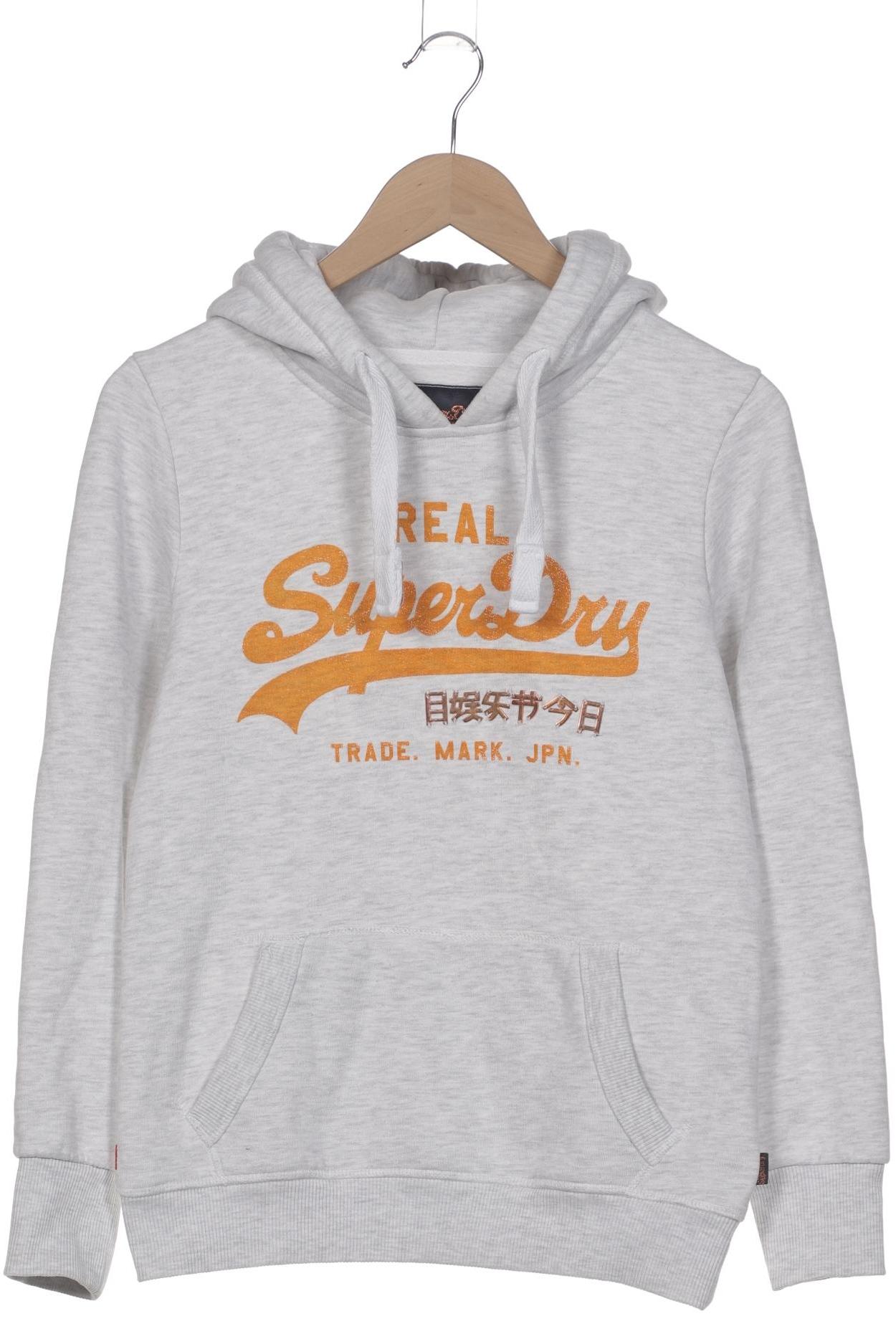 

Superdry Damen Kapuzenpullover, grau, Gr. 38