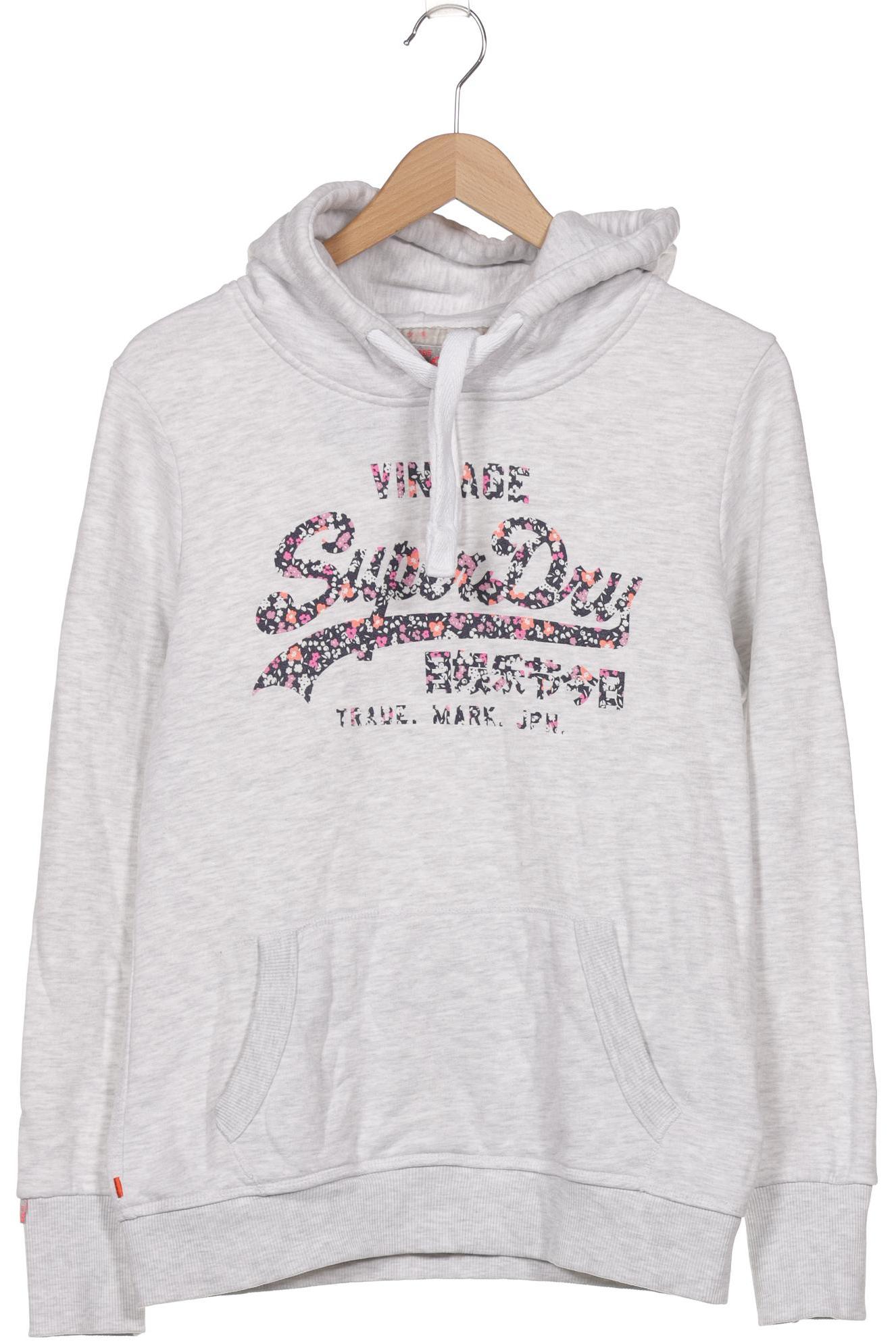 

Superdry Damen Kapuzenpullover, grau, Gr. 42