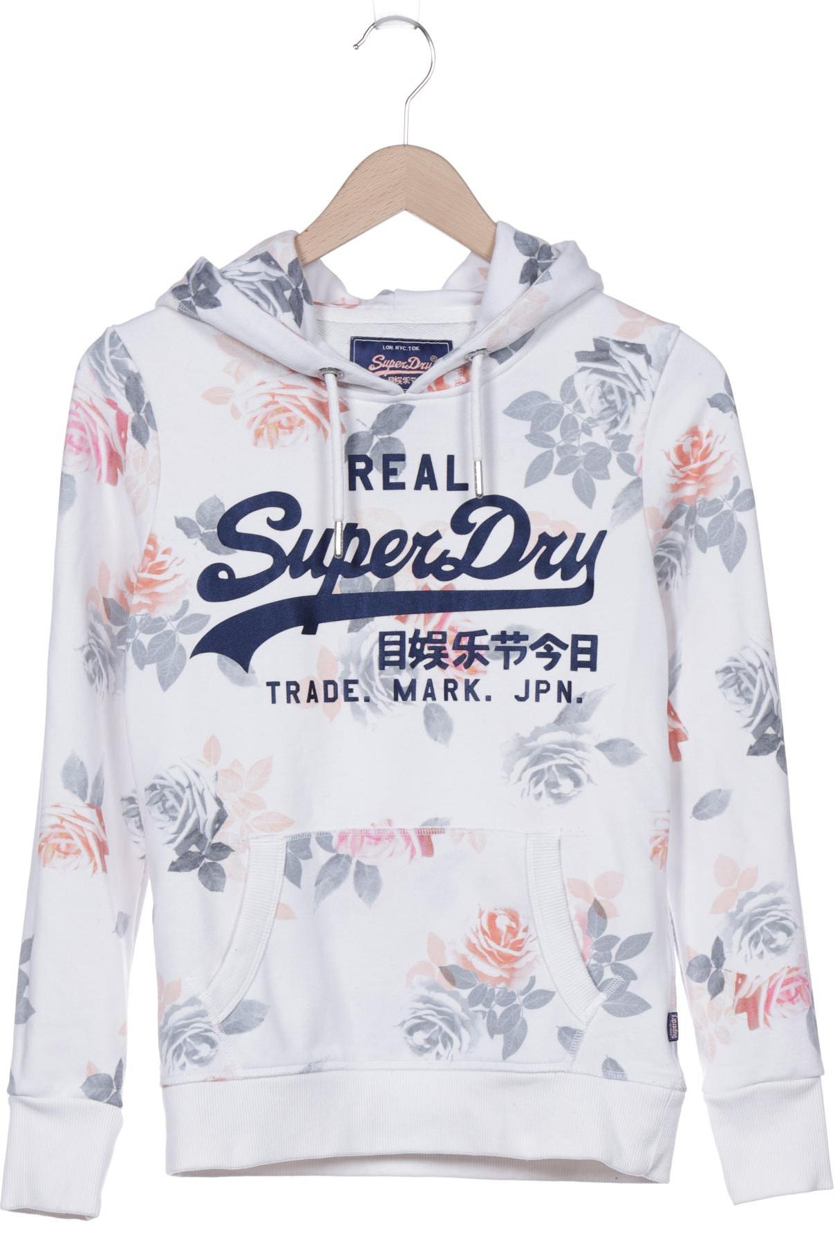 

Superdry Damen Kapuzenpullover, weiß, Gr. 36