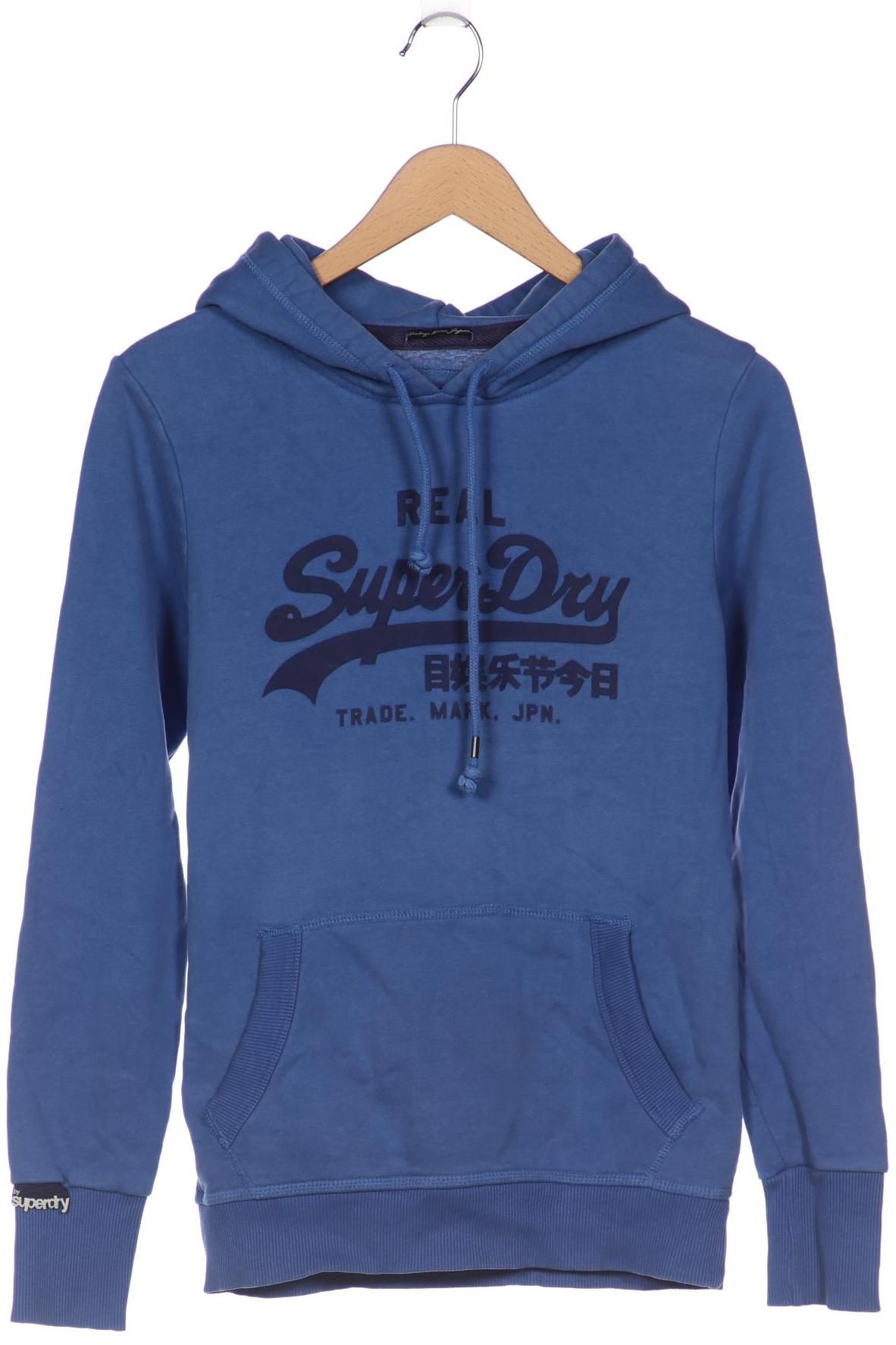 

Superdry Damen Kapuzenpullover, blau