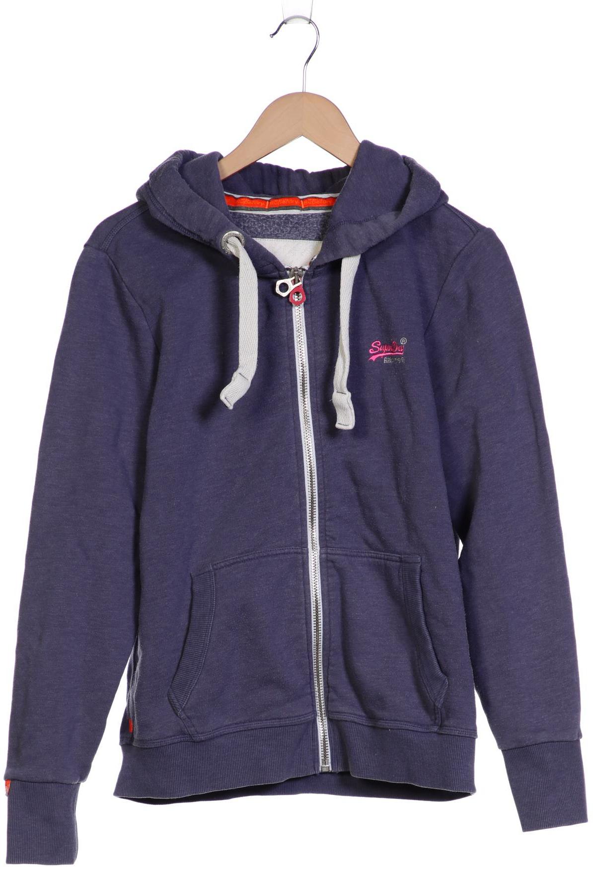 

Superdry Damen Kapuzenpullover, blau, Gr. 44