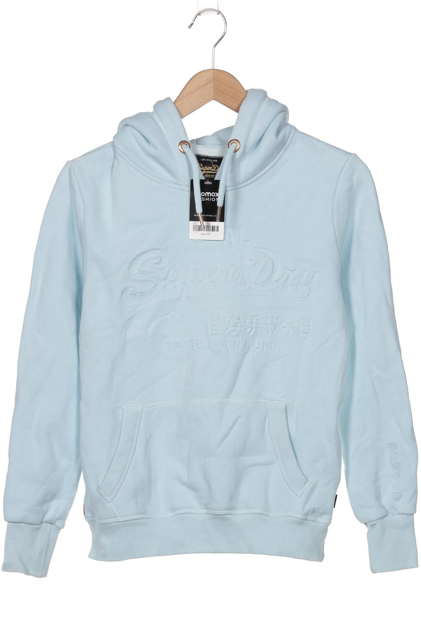 

Superdry Damen Kapuzenpullover, hellblau, Gr. 38