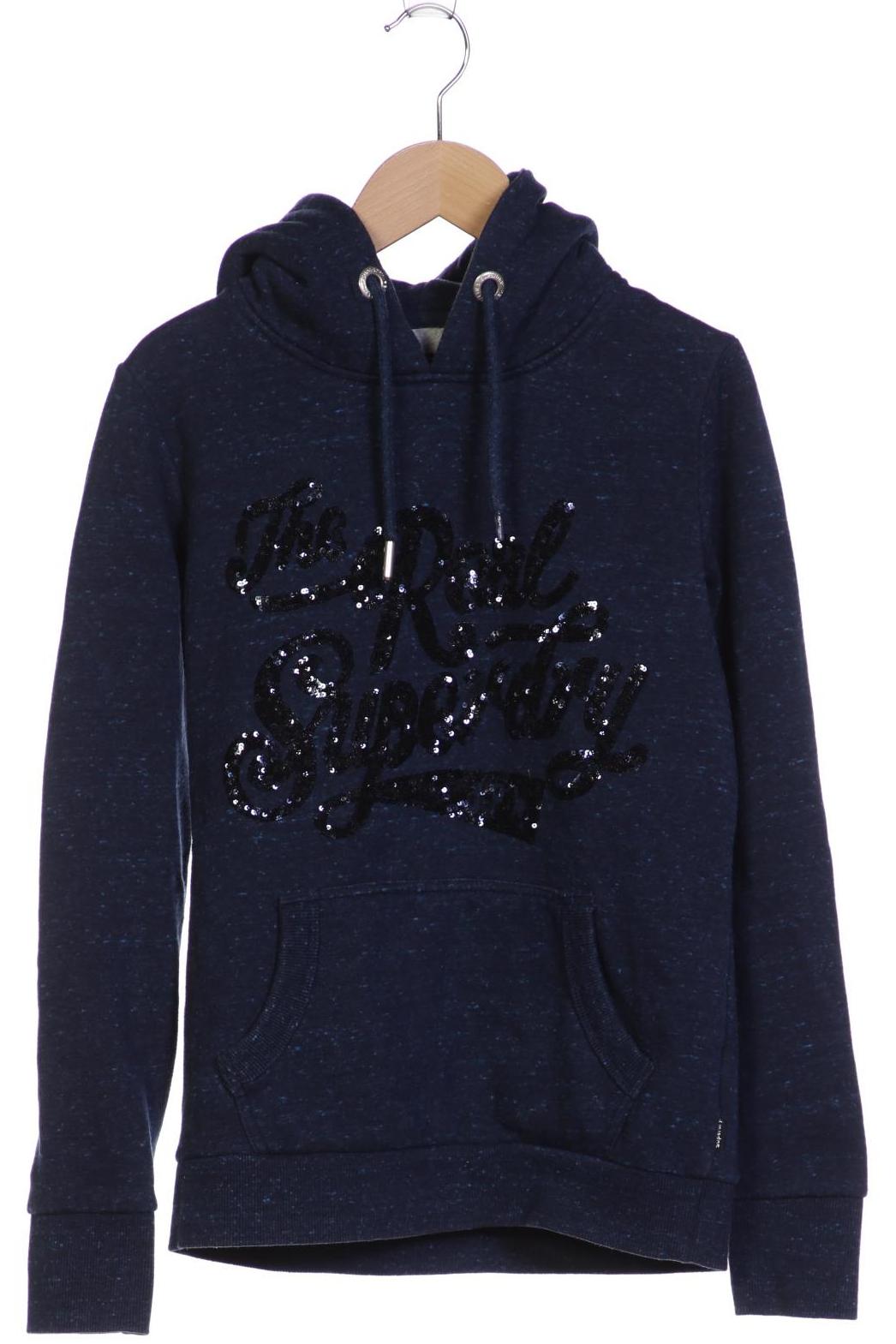 

Superdry Damen Kapuzenpullover, marineblau, Gr. 38
