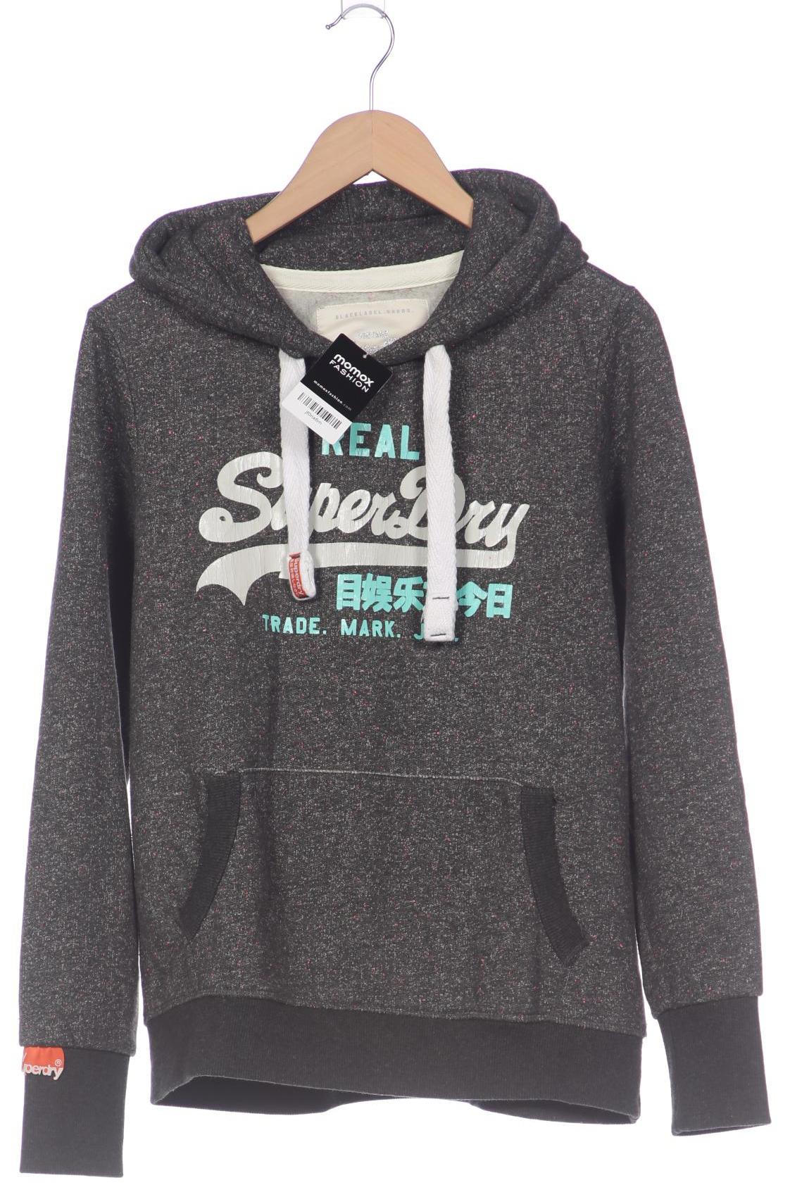 

Superdry Damen Kapuzenpullover, grau, Gr. 44