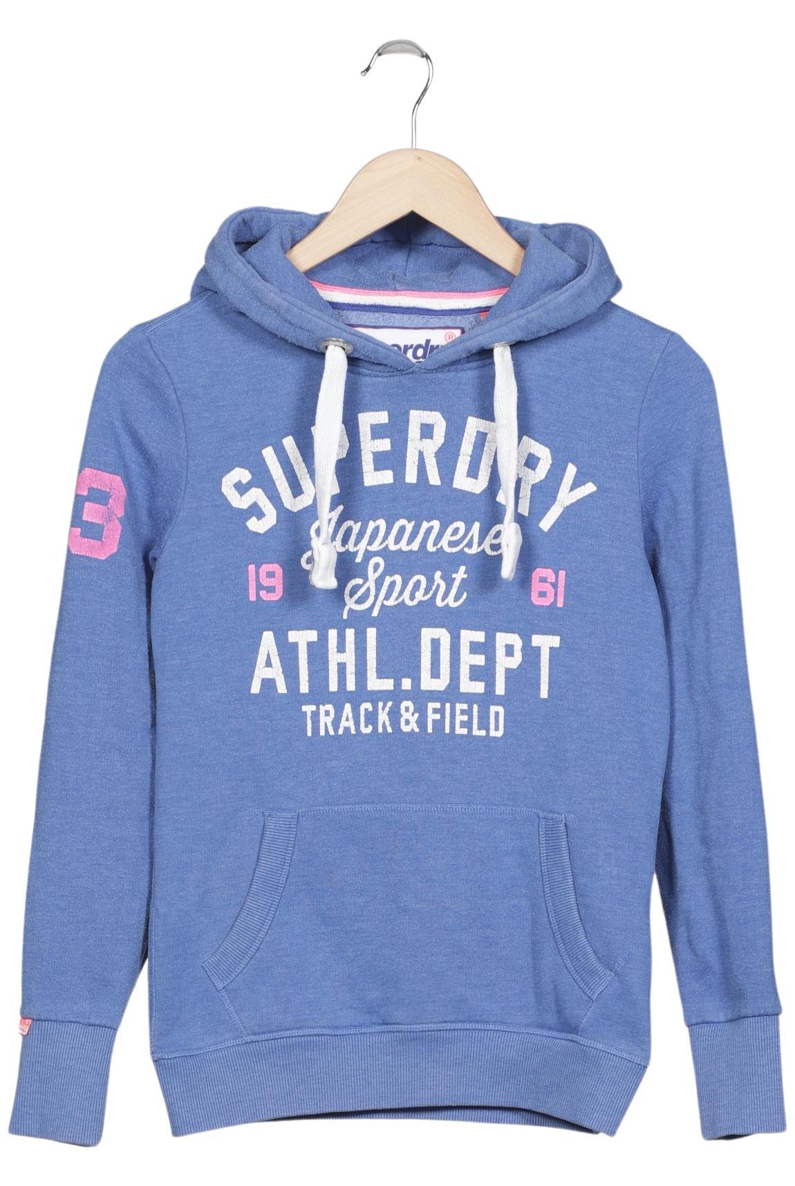 

Superdry Damen Kapuzenpullover, hellblau, Gr. 34