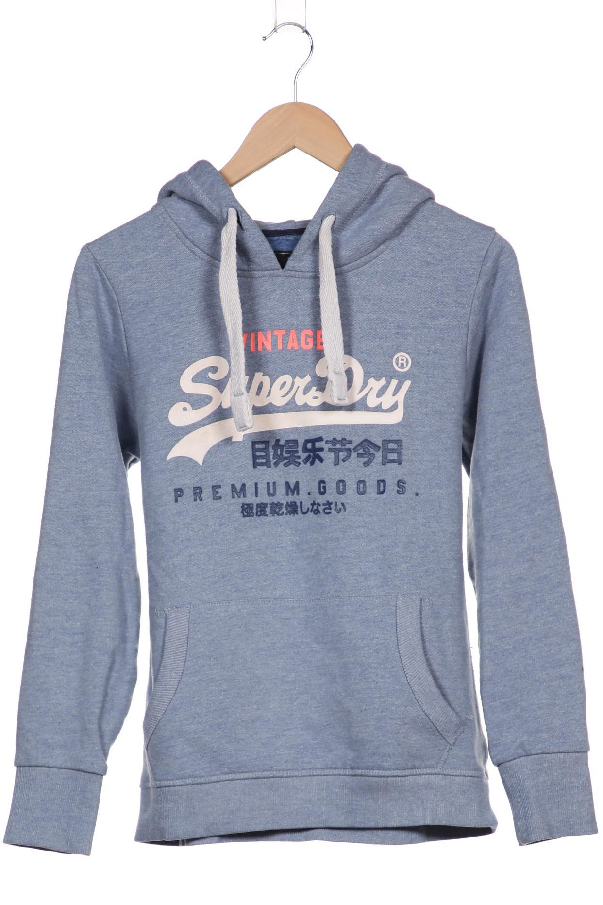 

Superdry Damen Kapuzenpullover, hellblau, Gr. 42