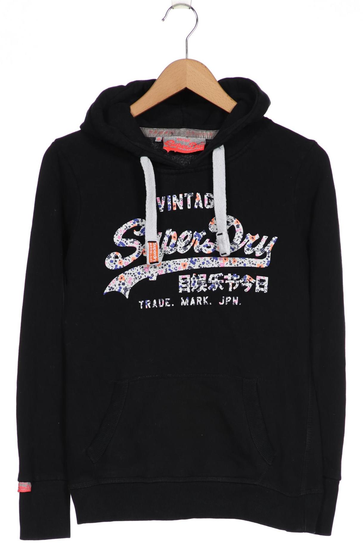 

Superdry Damen Kapuzenpullover, schwarz