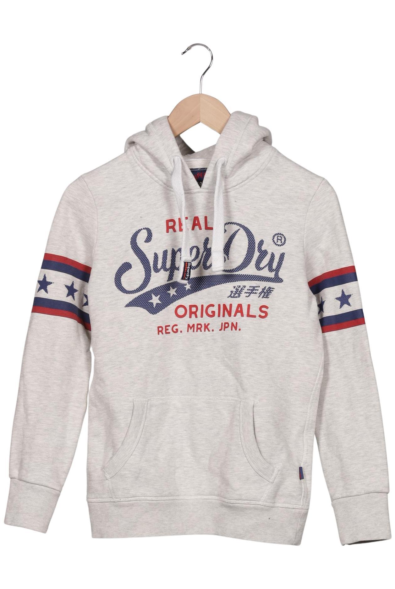 

Superdry Damen Kapuzenpullover, grau, Gr. 38