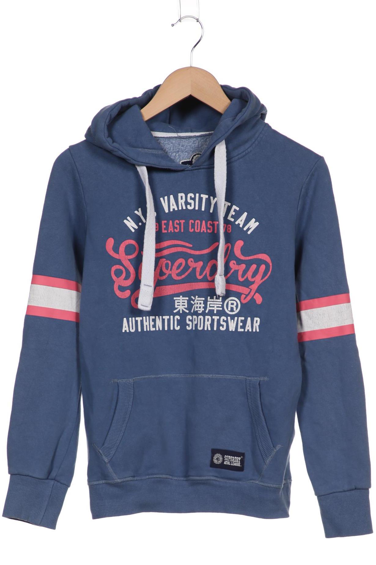 

Superdry Damen Kapuzenpullover, blau