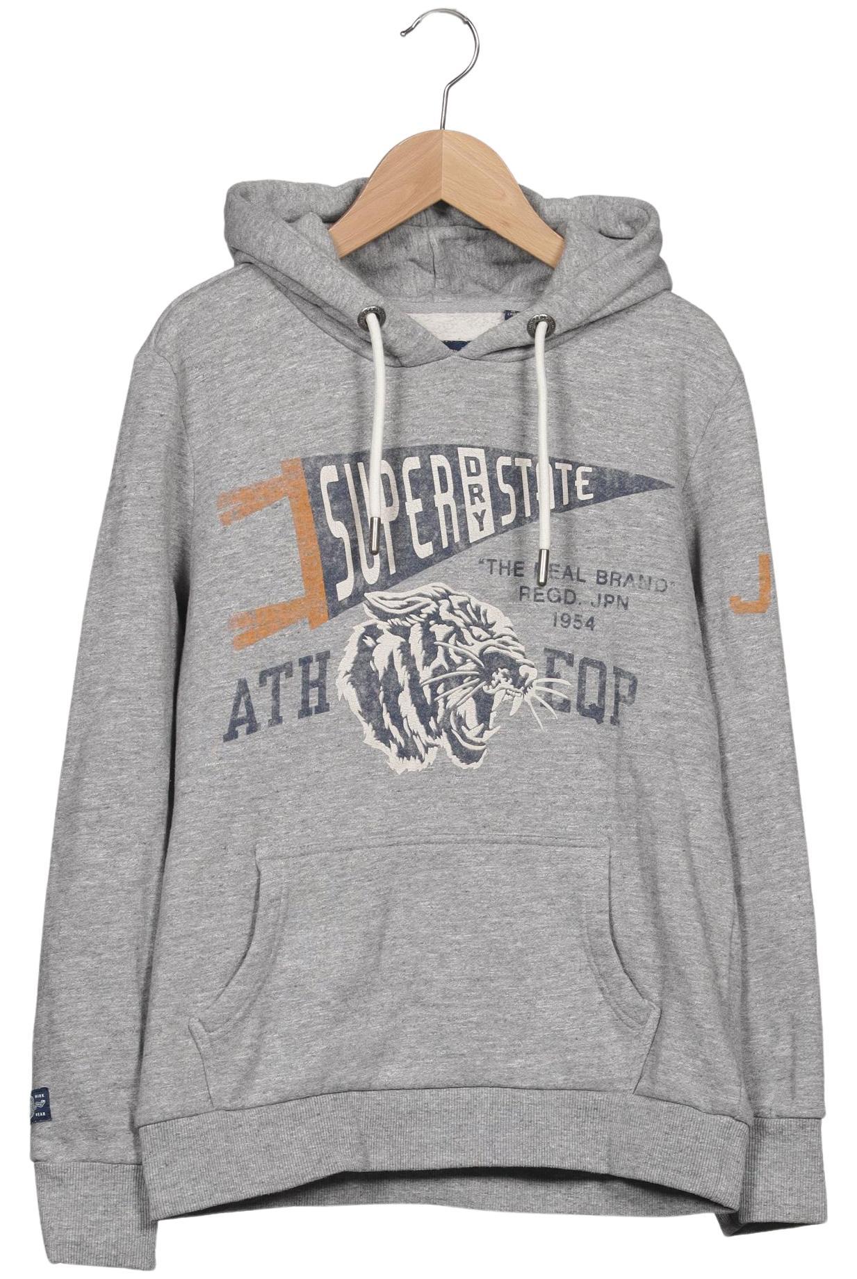 

Superdry Damen Kapuzenpullover, grau, Gr. 40