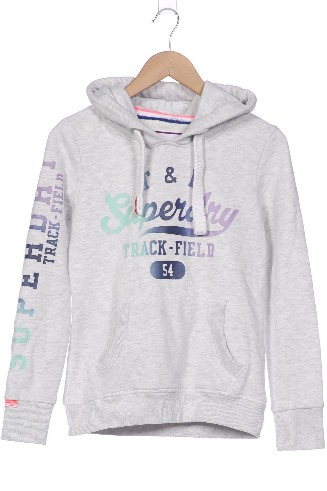 

Superdry Damen Kapuzenpullover, grau, Gr. 38