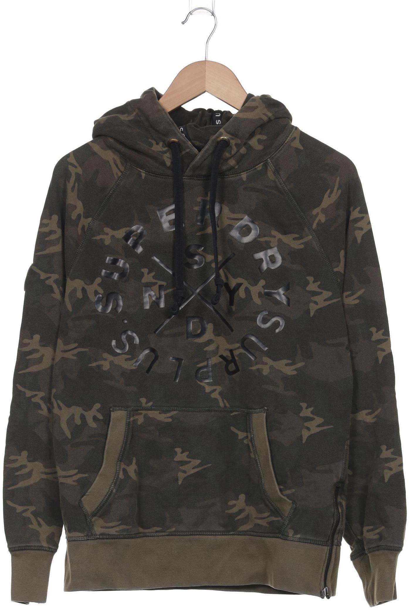 

Superdry Damen Kapuzenpullover, grün, Gr. 42