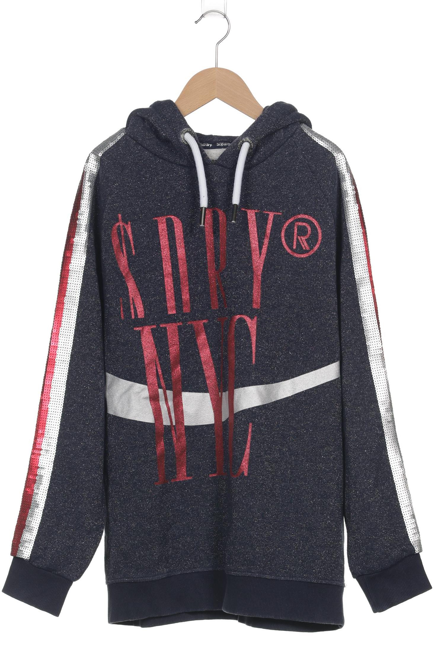 

Superdry Damen Kapuzenpullover, marineblau, Gr. 34