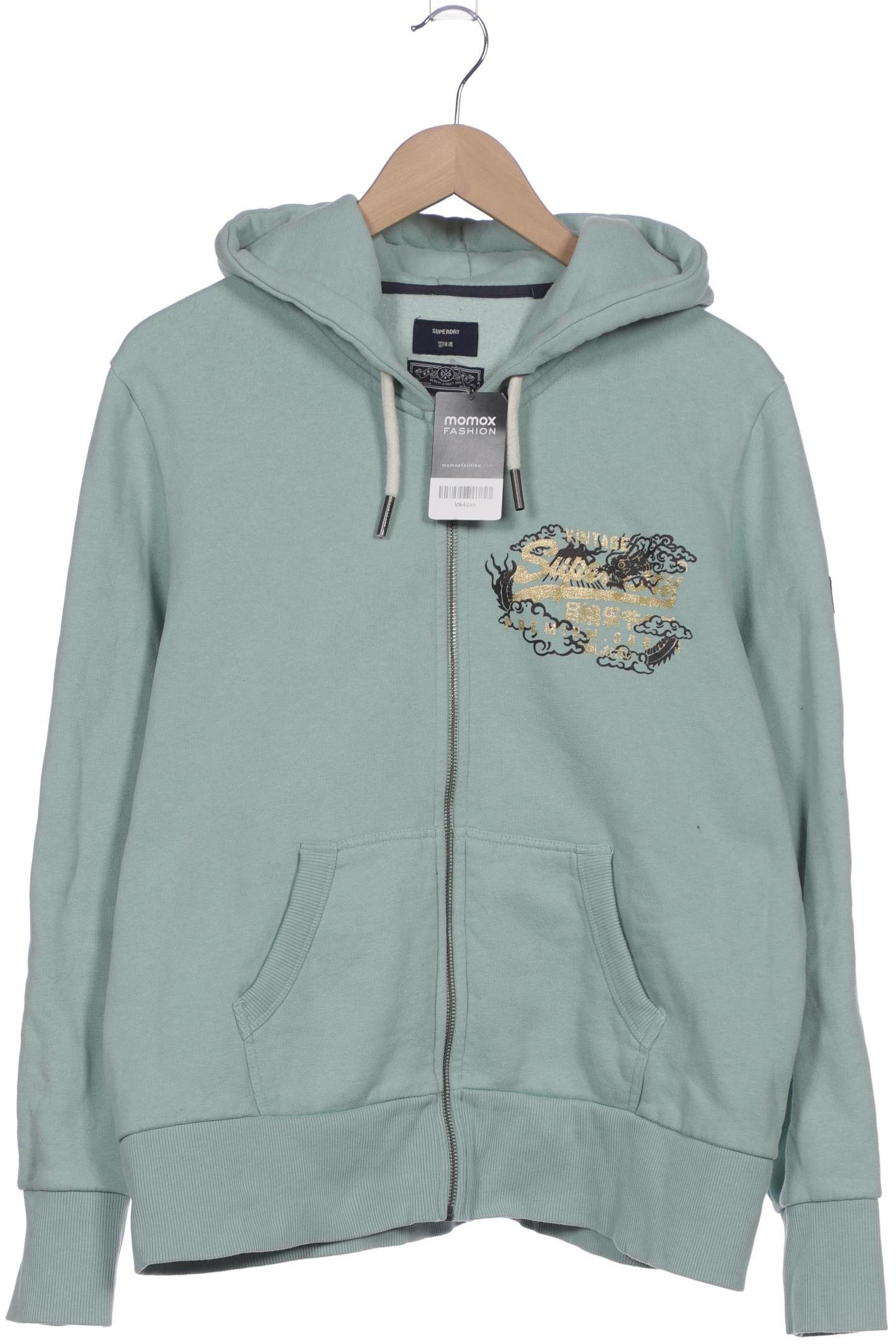 

Superdry Damen Kapuzenpullover, türkis, Gr. 44
