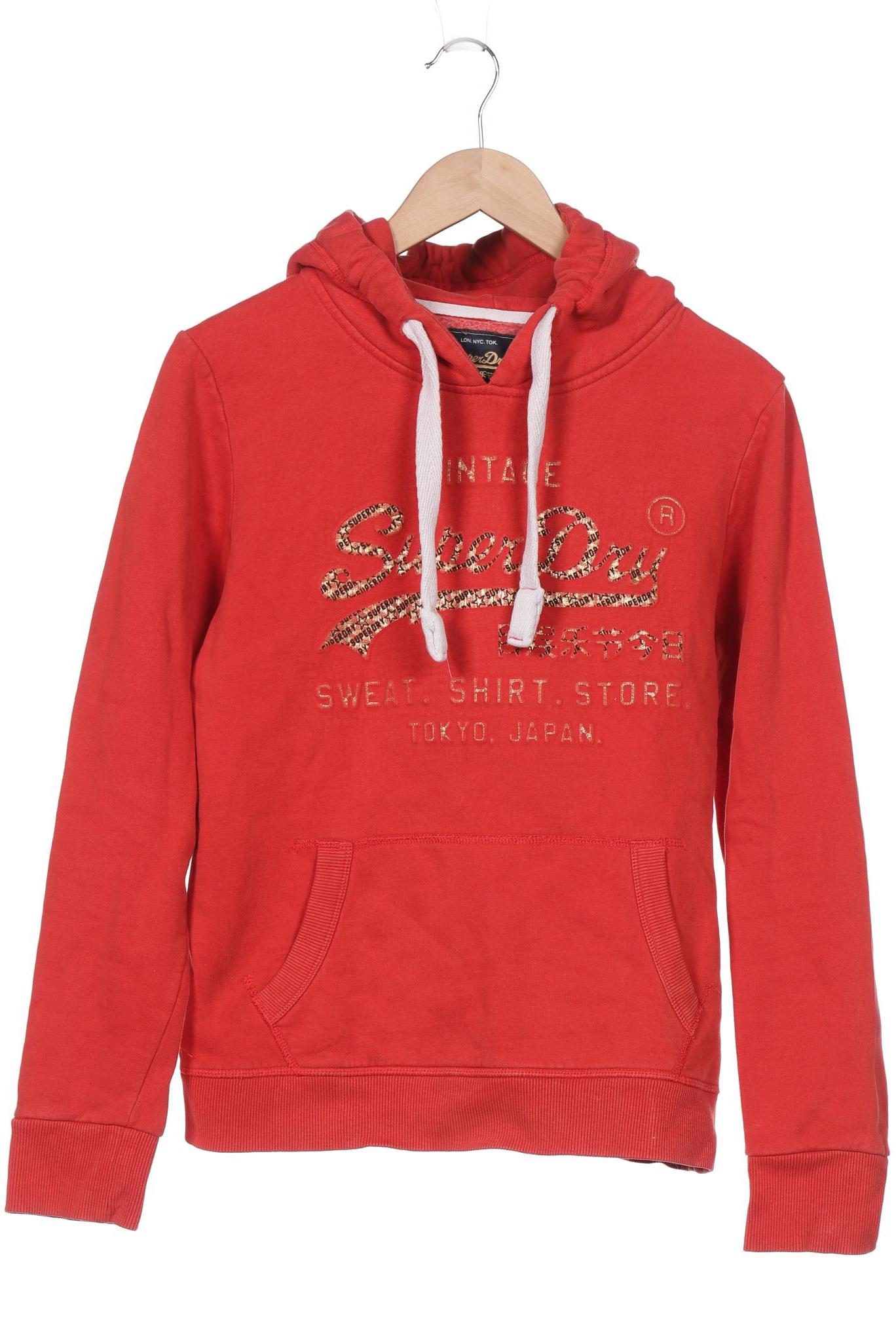 

Superdry Damen Kapuzenpullover, rot