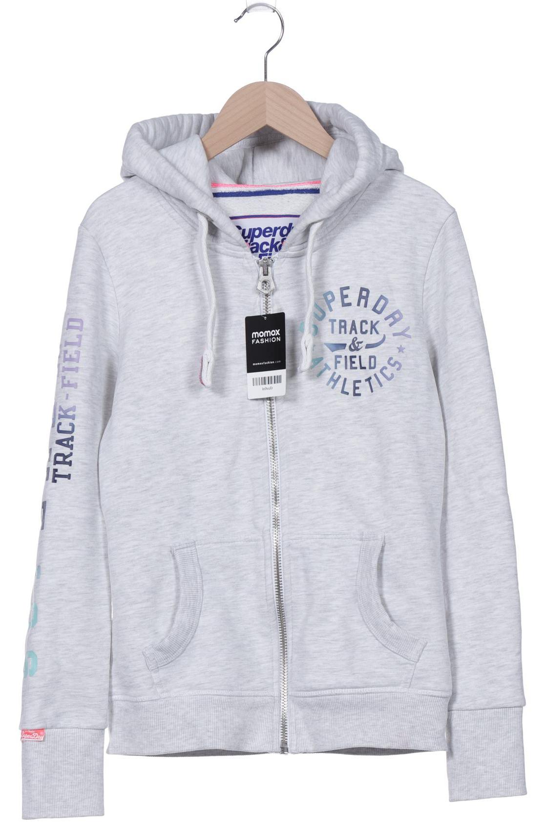 

Superdry Damen Kapuzenpullover, grau, Gr. 38