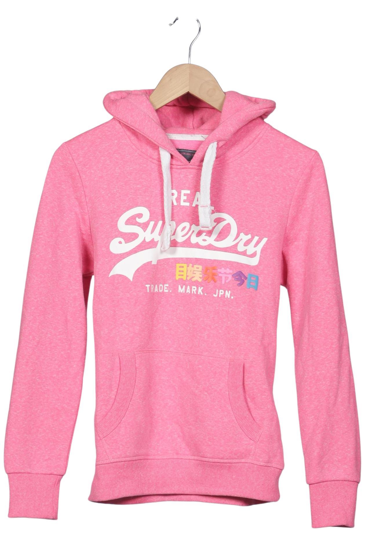 

Superdry Damen Kapuzenpullover, pink, Gr. 40