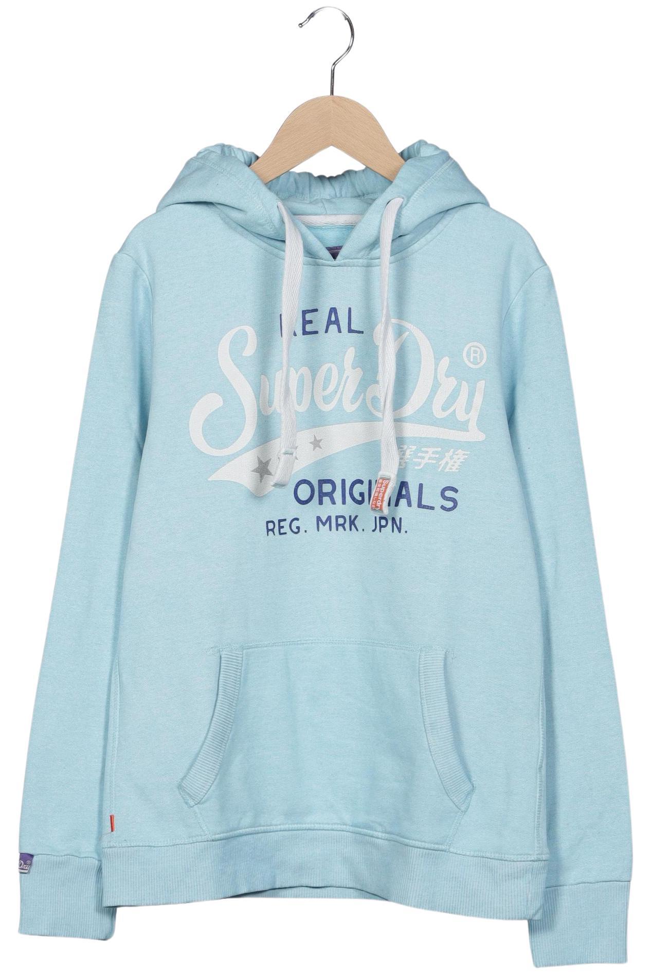 

Superdry Damen Kapuzenpullover, hellblau, Gr. 42