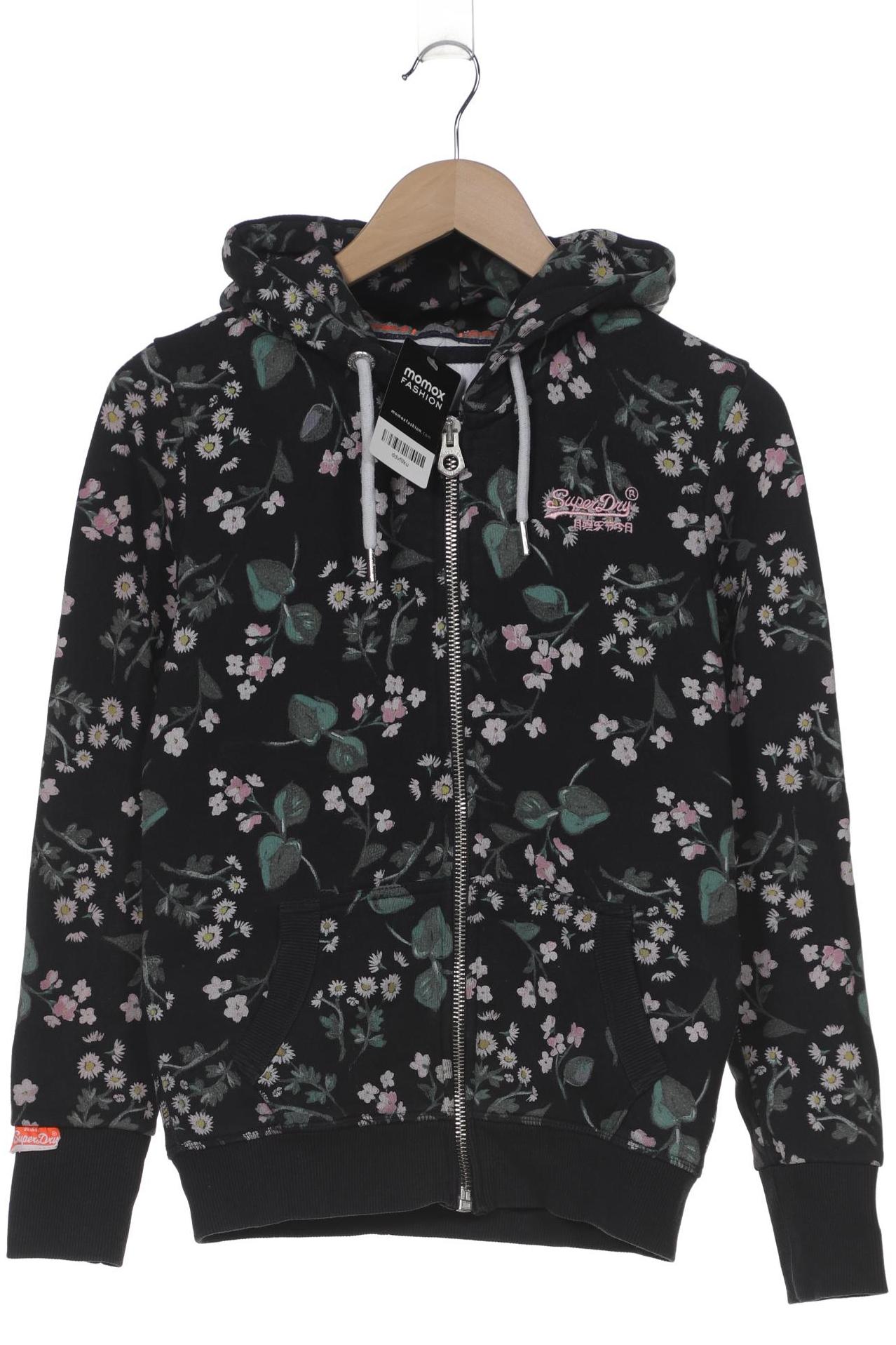 

Superdry Damen Kapuzenpullover, schwarz, Gr. 38