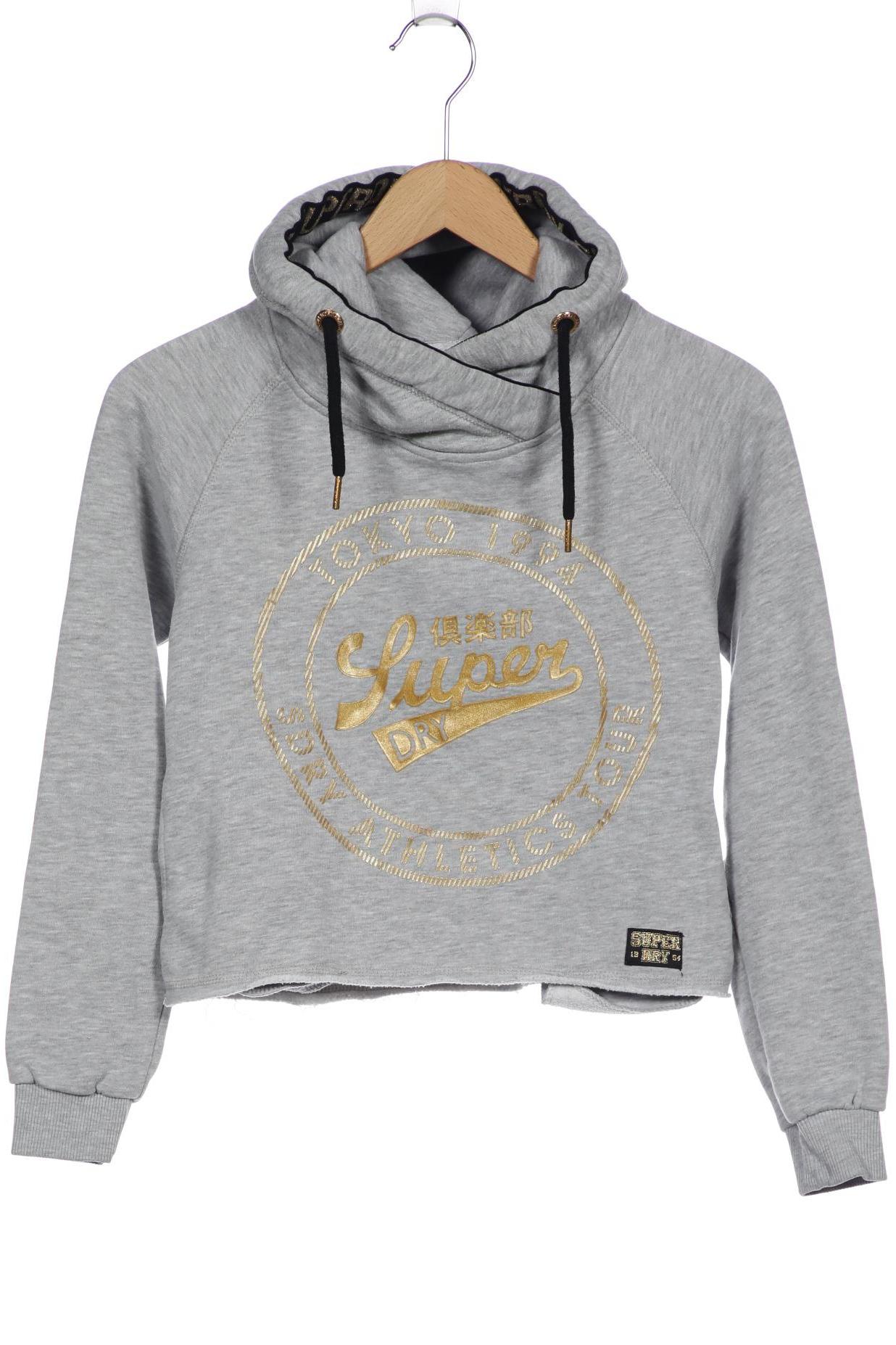 

Superdry Damen Kapuzenpullover, grau