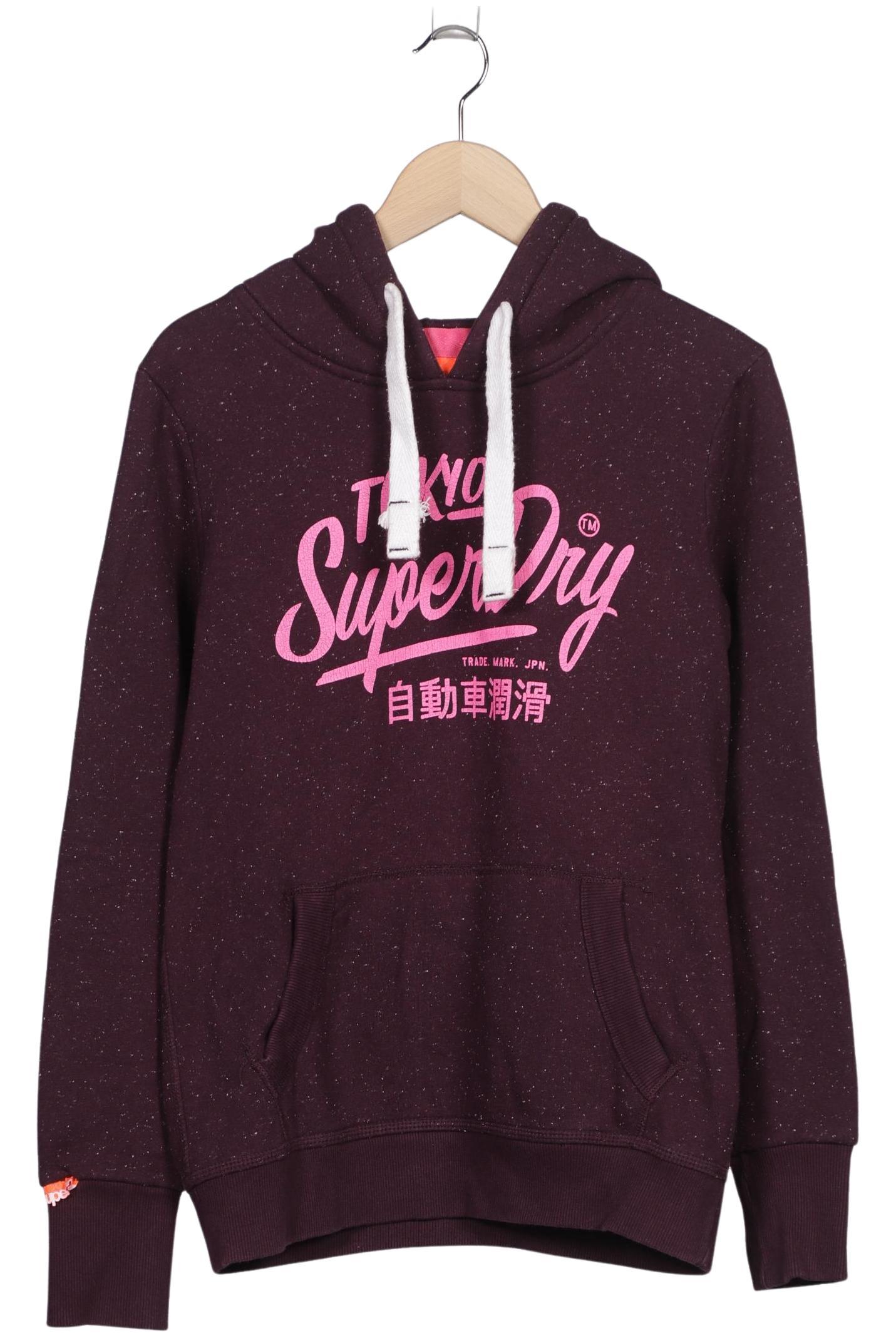 

Superdry Damen Kapuzenpullover, flieder, Gr. 42