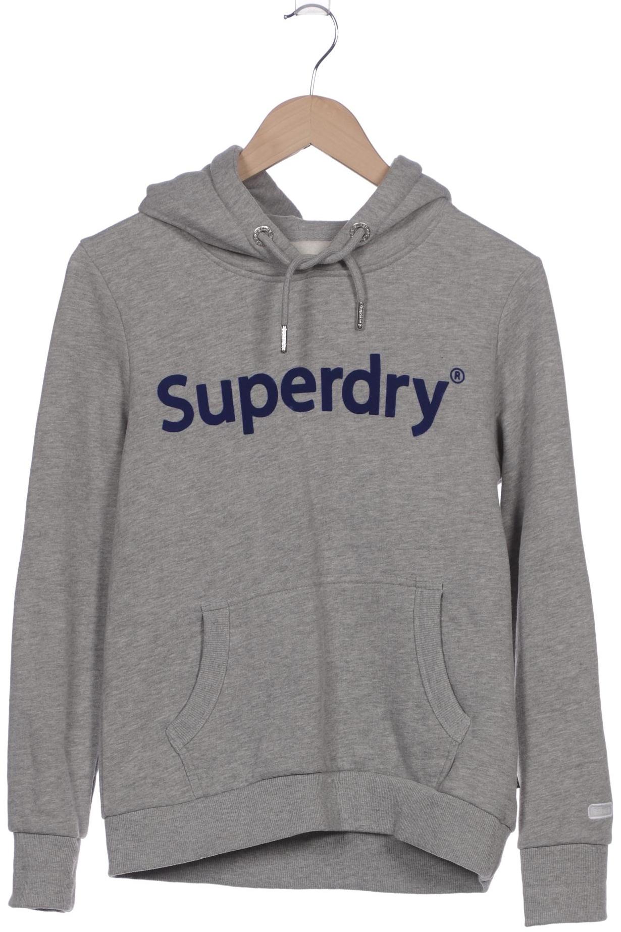 

Superdry Damen Kapuzenpullover, grau, Gr. 40