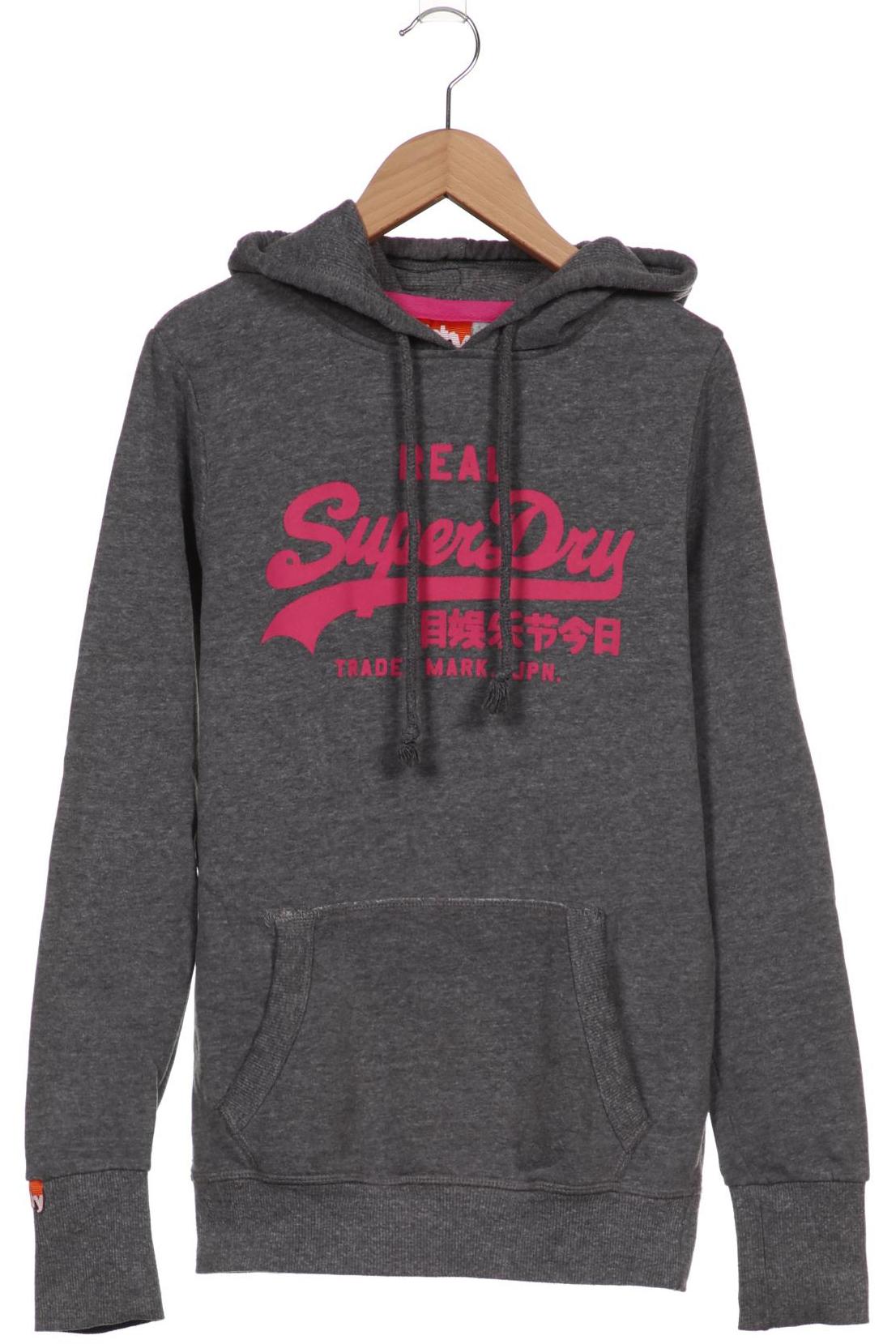 

Superdry Damen Kapuzenpullover, grau