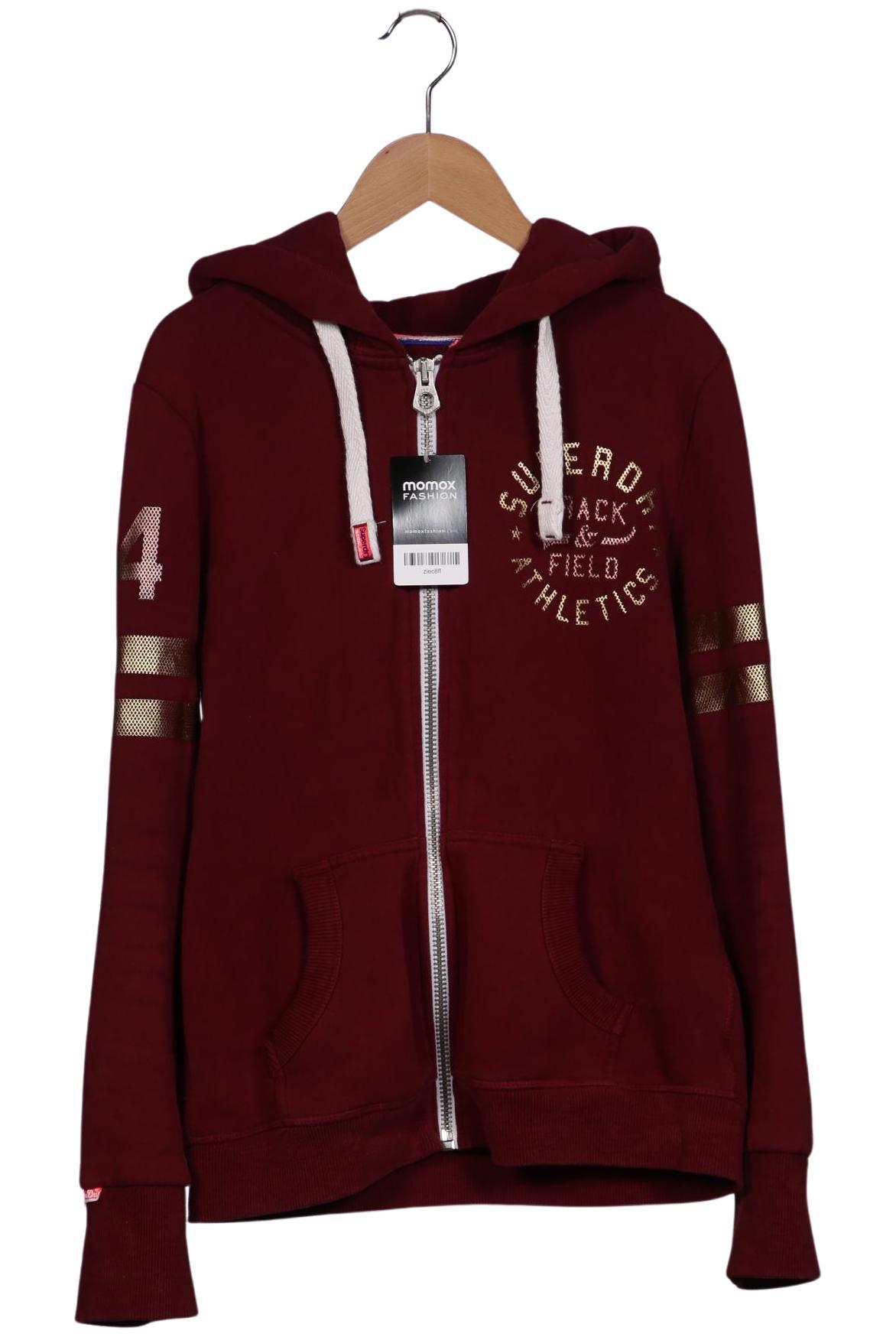 

Superdry Damen Kapuzenpullover, bordeaux, Gr. 40