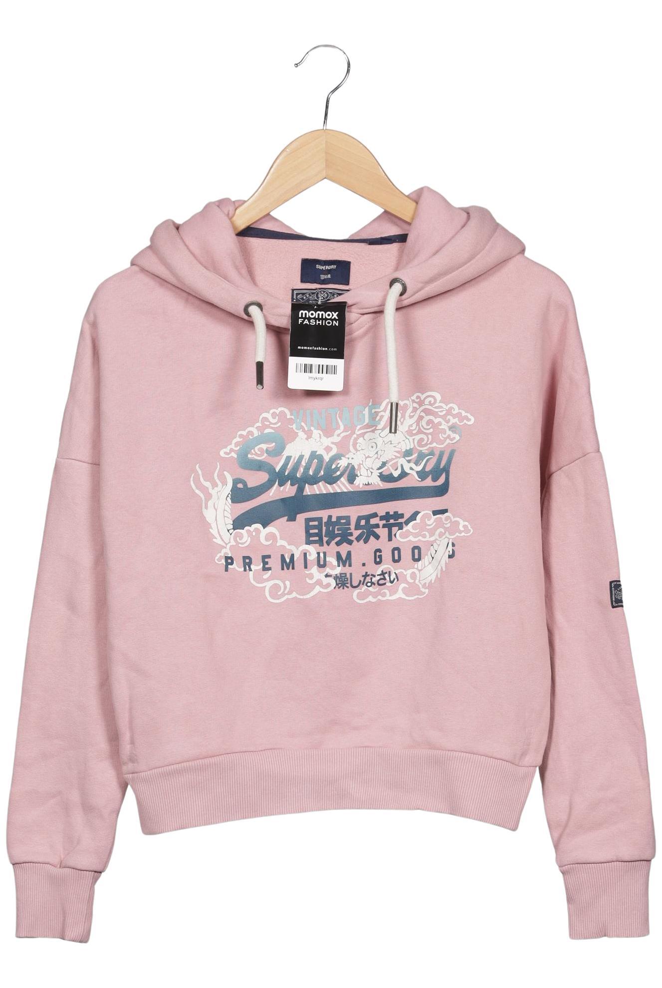 

Superdry Damen Kapuzenpullover, pink, Gr. 34