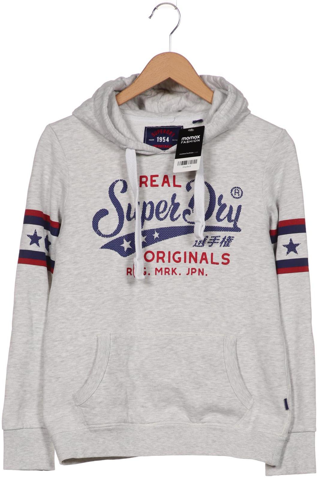 

Superdry Damen Kapuzenpullover, grau, Gr. 40