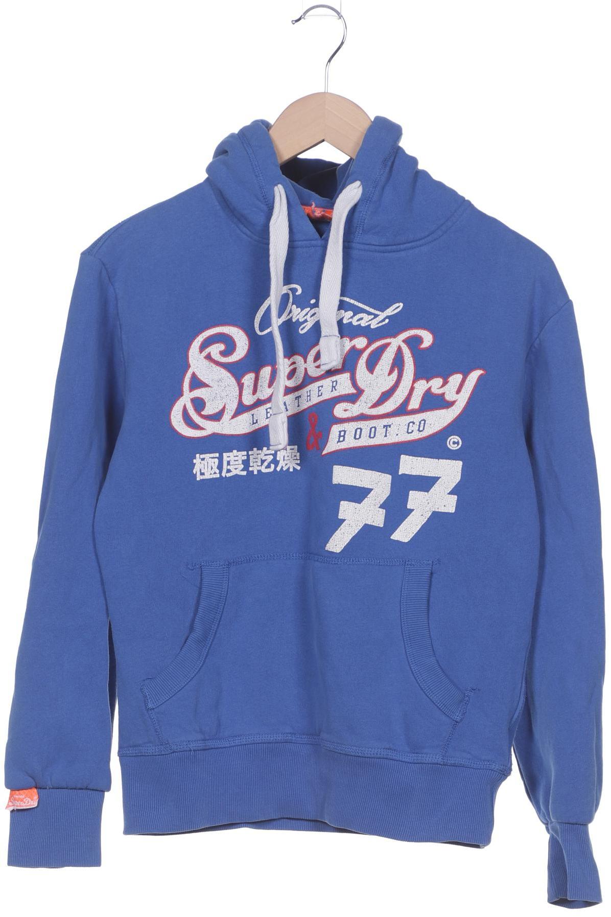 

Superdry Damen Kapuzenpullover, blau, Gr. 38