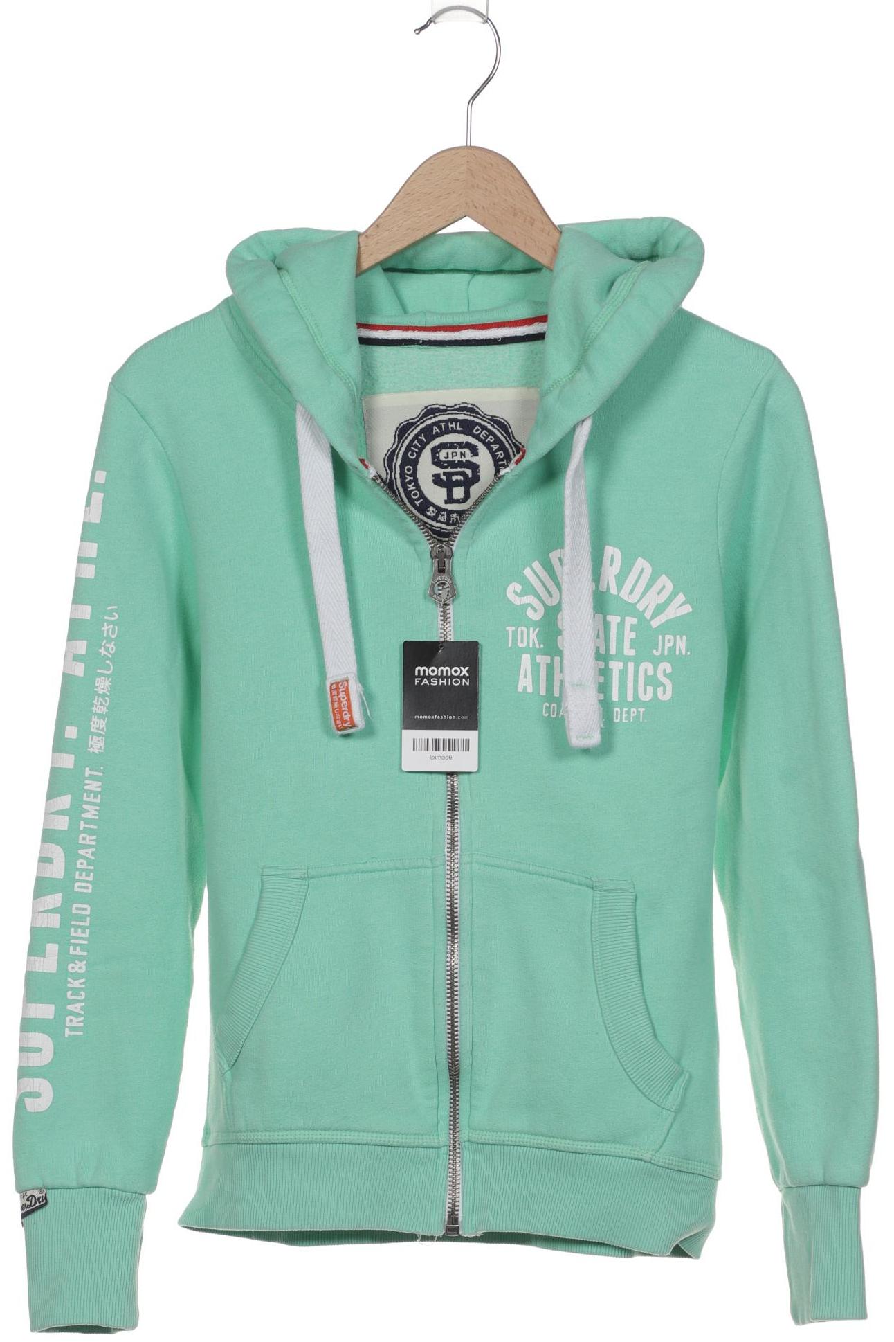 

Superdry Damen Kapuzenpullover, grün, Gr. 38