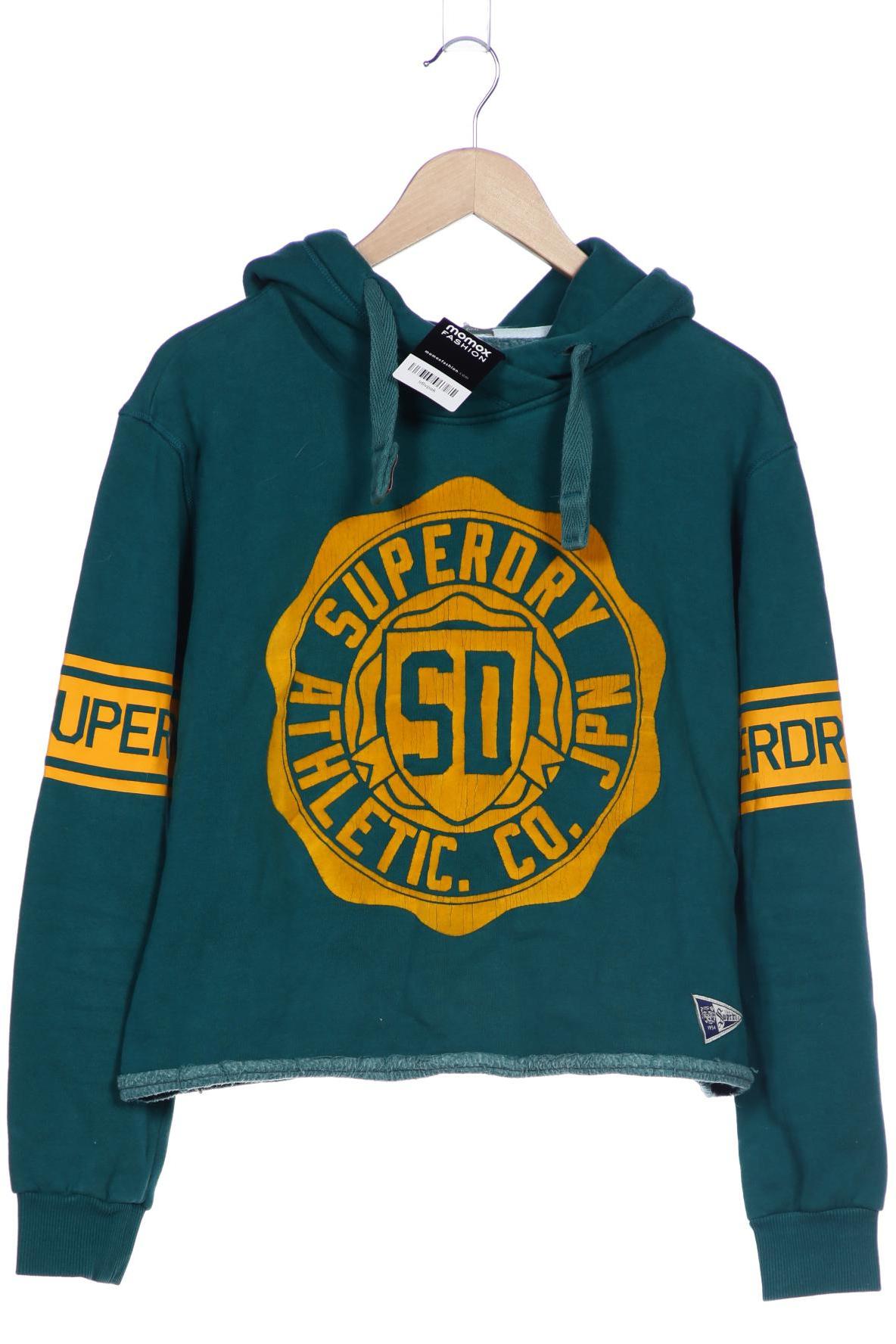 

Superdry Damen Kapuzenpullover, türkis, Gr. 38