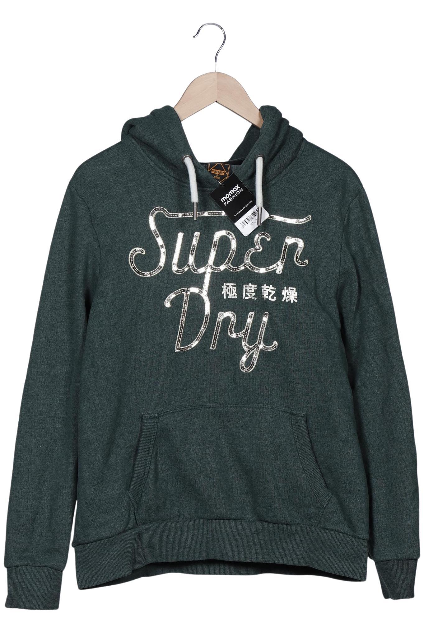 

Superdry Damen Kapuzenpullover, grün, Gr. 44