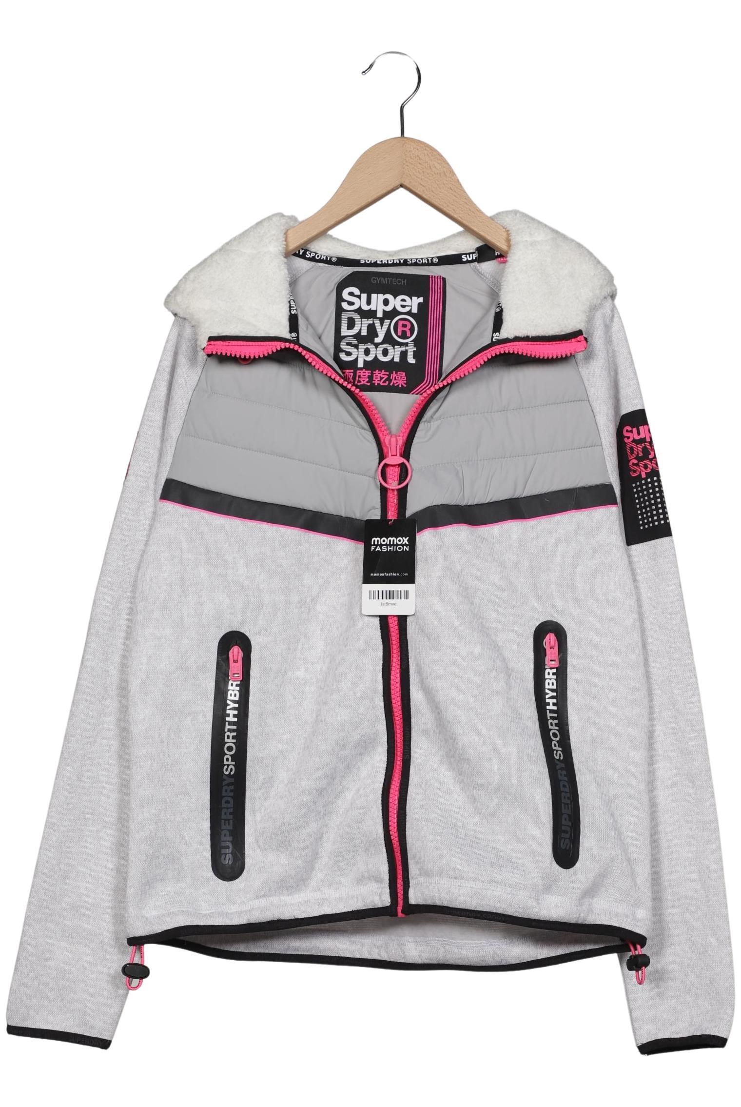 

Superdry Damen Kapuzenpullover, grau, Gr. 44