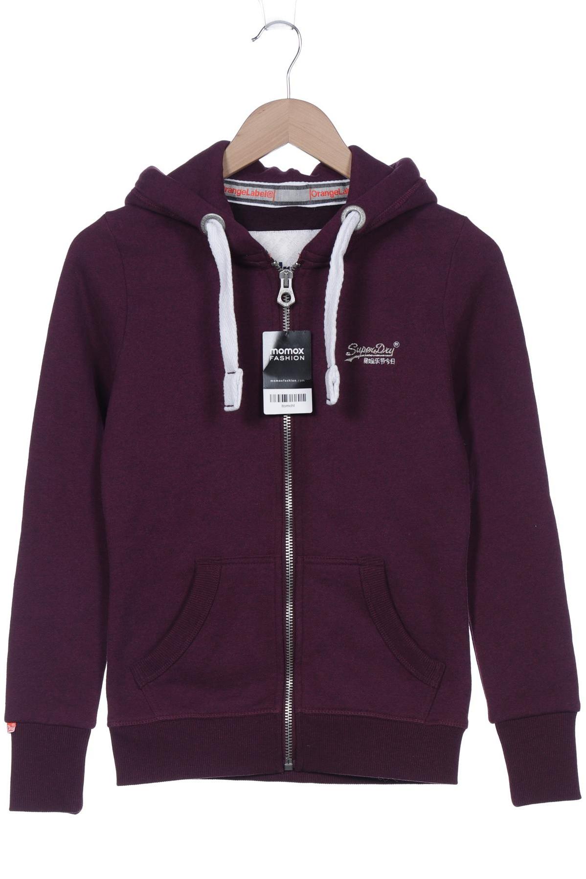 

Superdry Damen Kapuzenpullover, bordeaux, Gr. 34