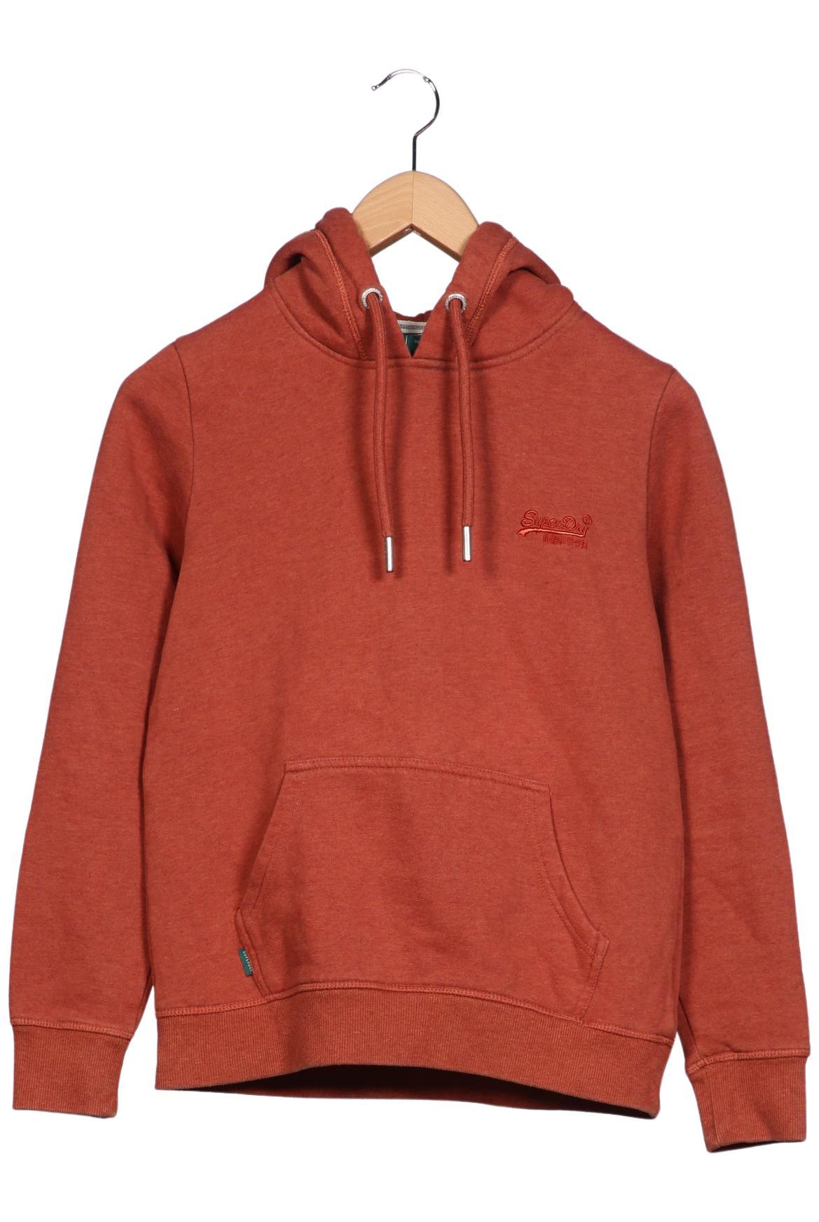 

Superdry Damen Kapuzenpullover, orange, Gr. 38