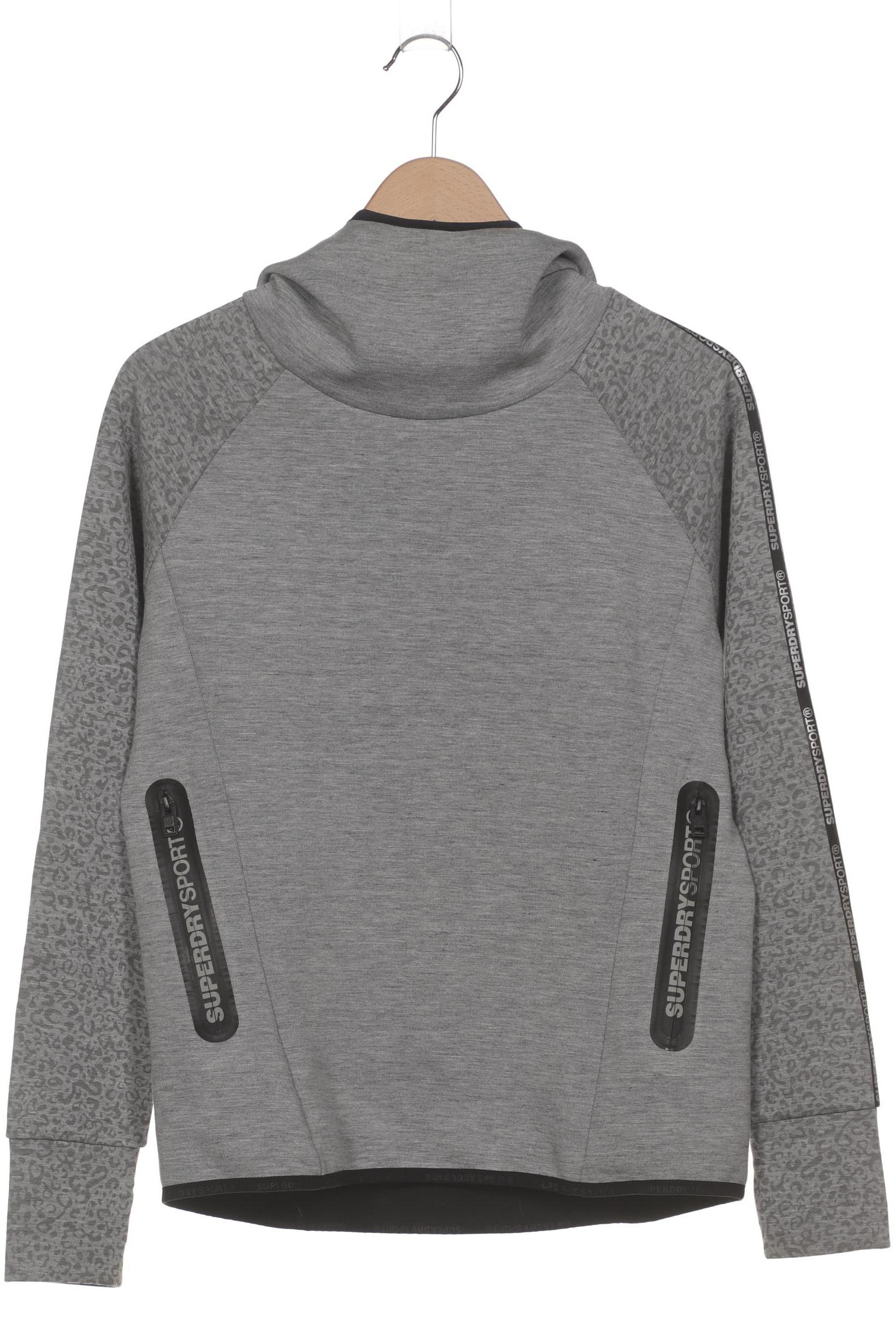 

Superdry Damen Kapuzenpullover, grau, Gr. 40