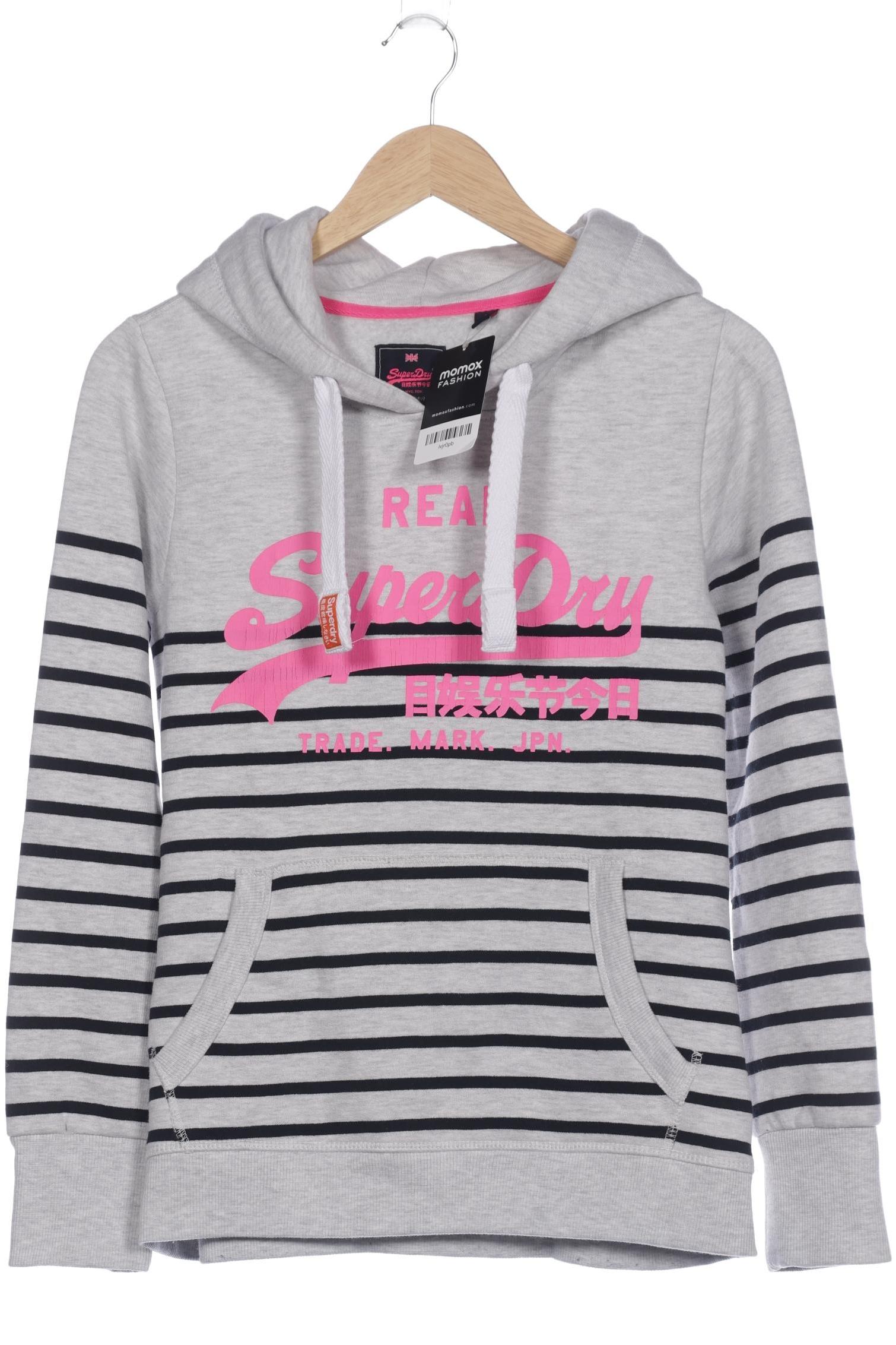 

Superdry Damen Kapuzenpullover, grau, Gr. 42