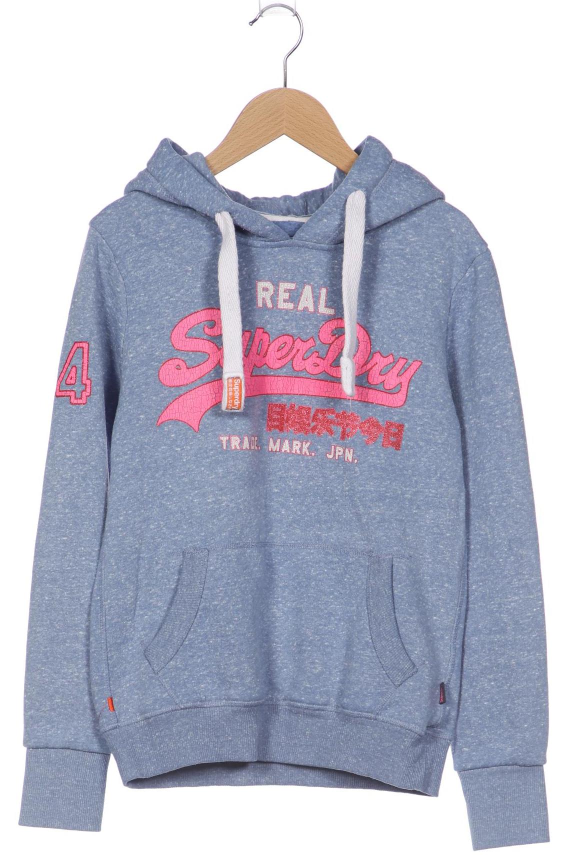 

Superdry Damen Kapuzenpullover, blau