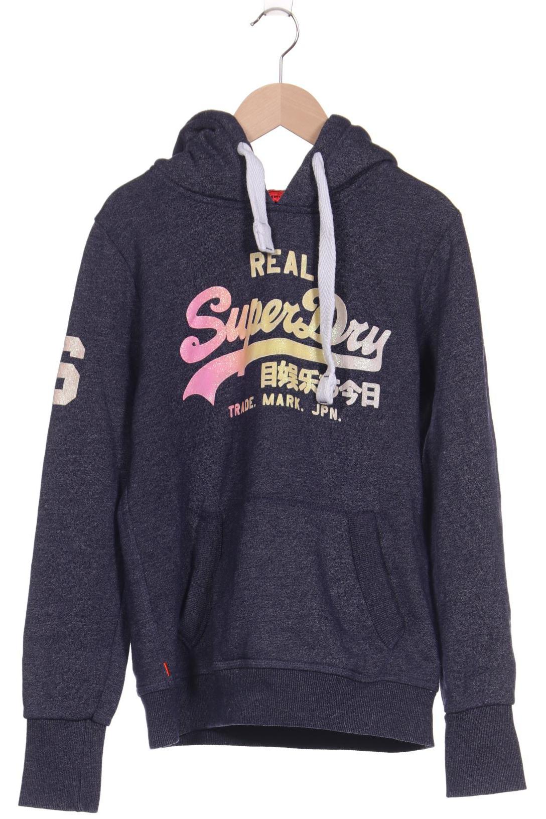 

Superdry Damen Kapuzenpullover, blau