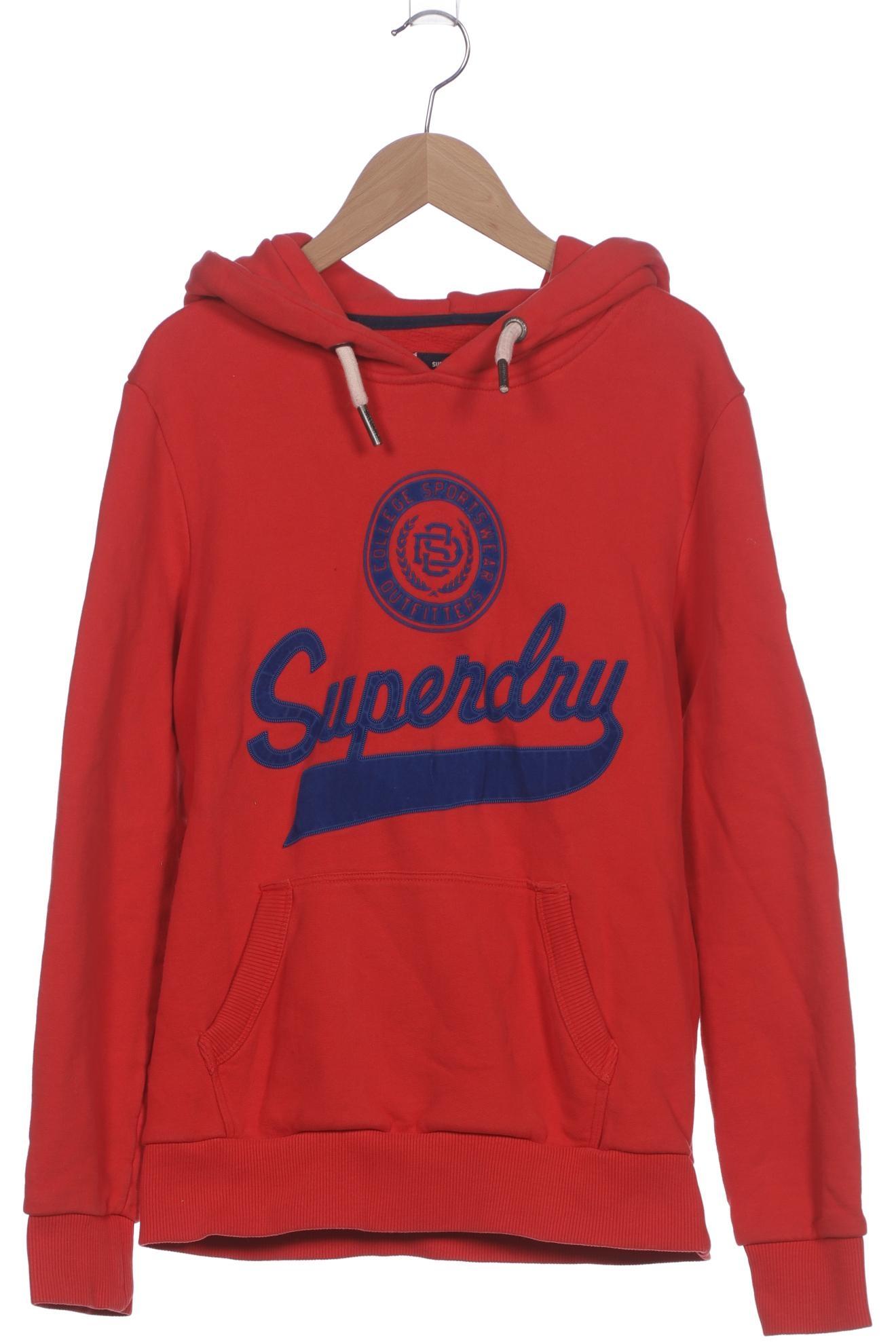 

Superdry Damen Kapuzenpullover, rot, Gr. 38