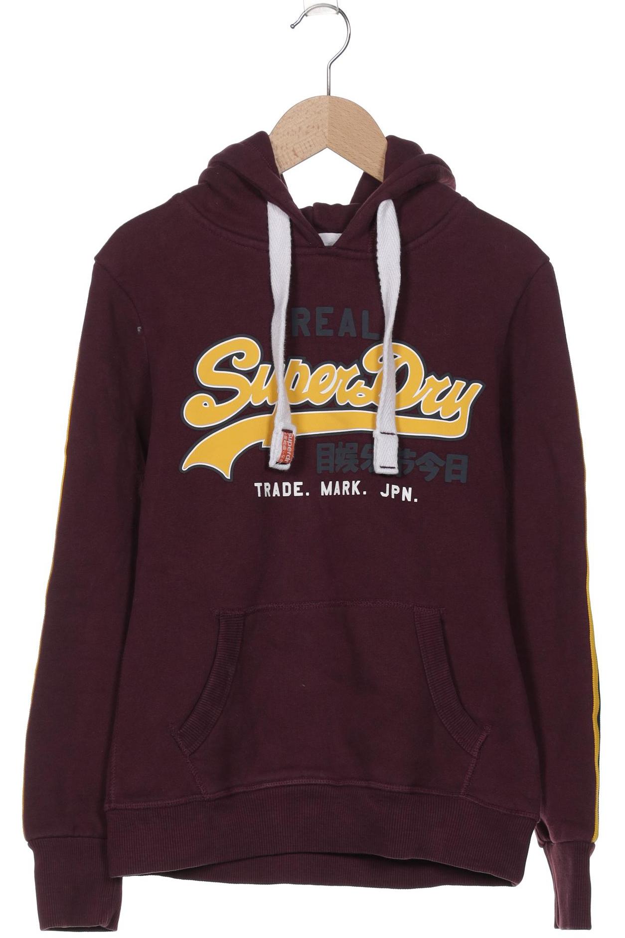 

Superdry Damen Kapuzenpullover, bordeaux, Gr. 36