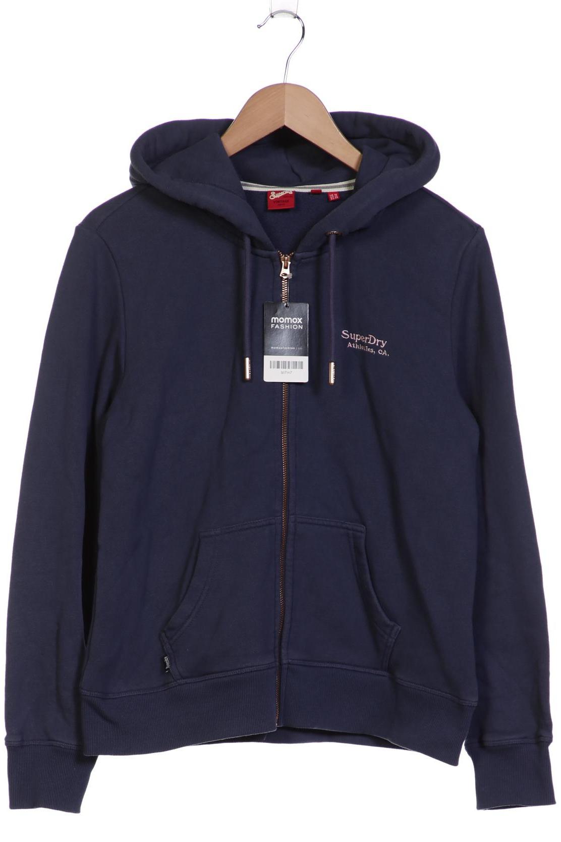 

Superdry Damen Kapuzenpullover, blau, Gr. 42