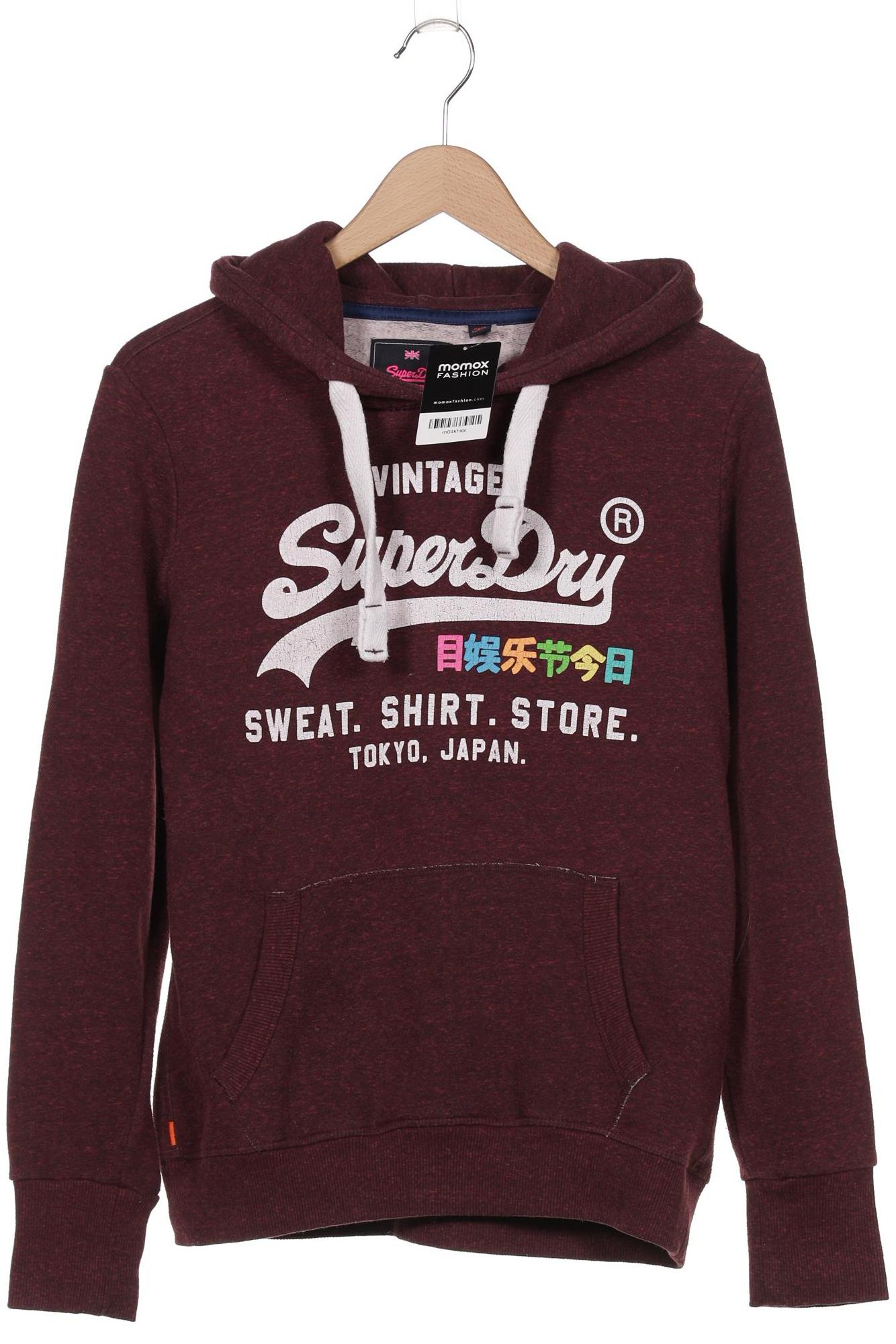 

Superdry Damen Kapuzenpullover, bordeaux, Gr. 42
