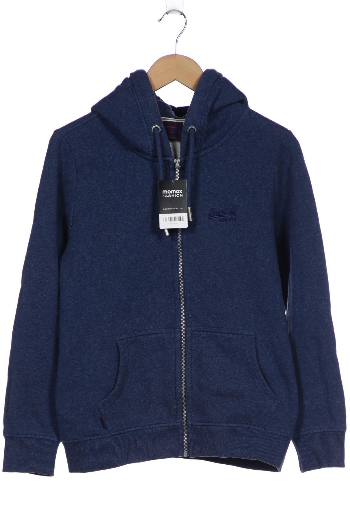 

Superdry Damen Kapuzenpullover, blau, Gr. 42