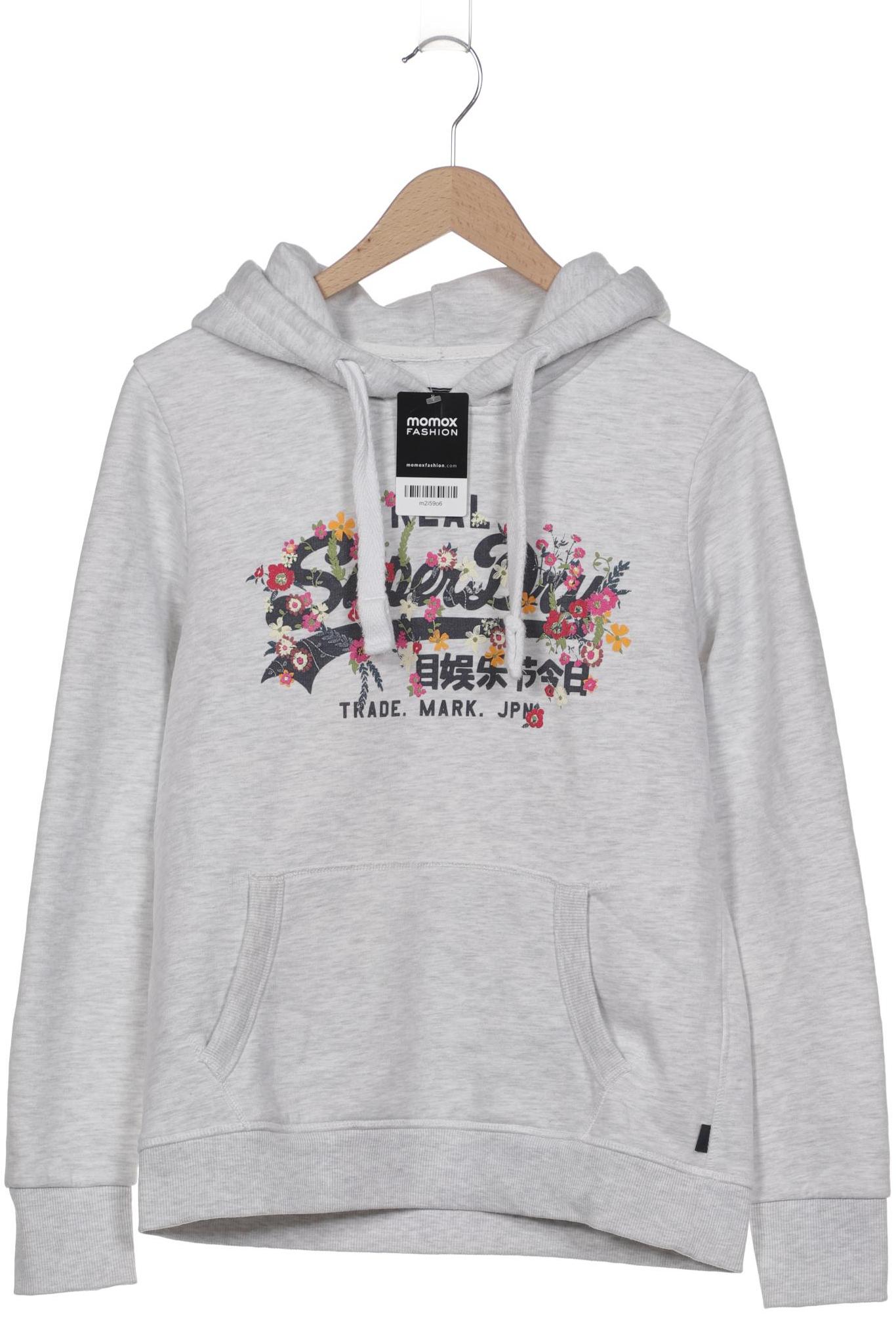 

Superdry Damen Kapuzenpullover, grau, Gr. 42