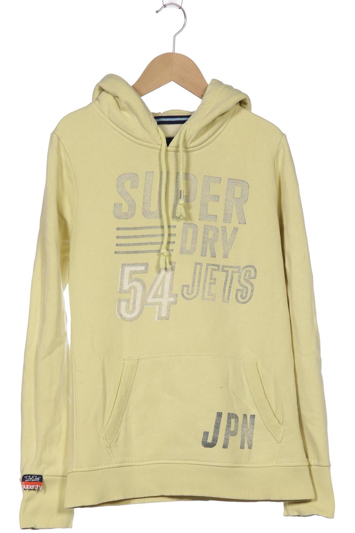 

Superdry Damen Kapuzenpullover, gelb, Gr. 38