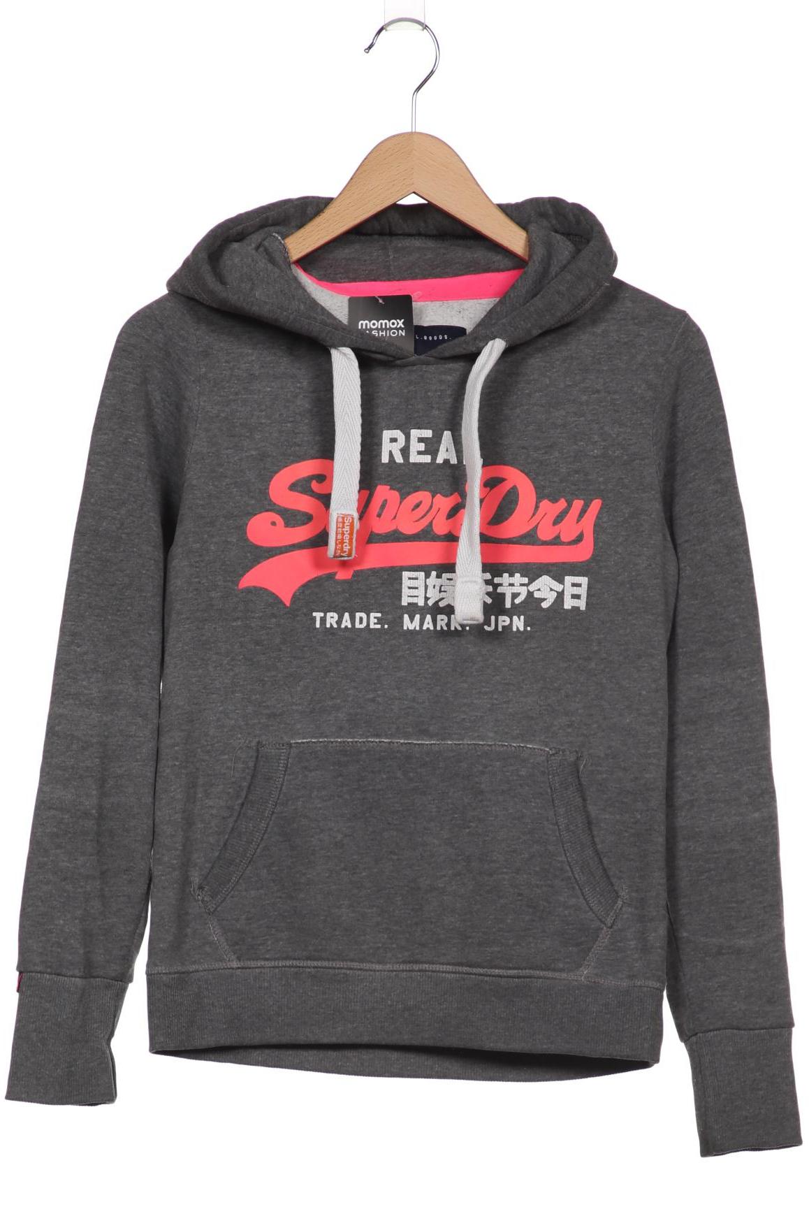 

Superdry Damen Kapuzenpullover, grau