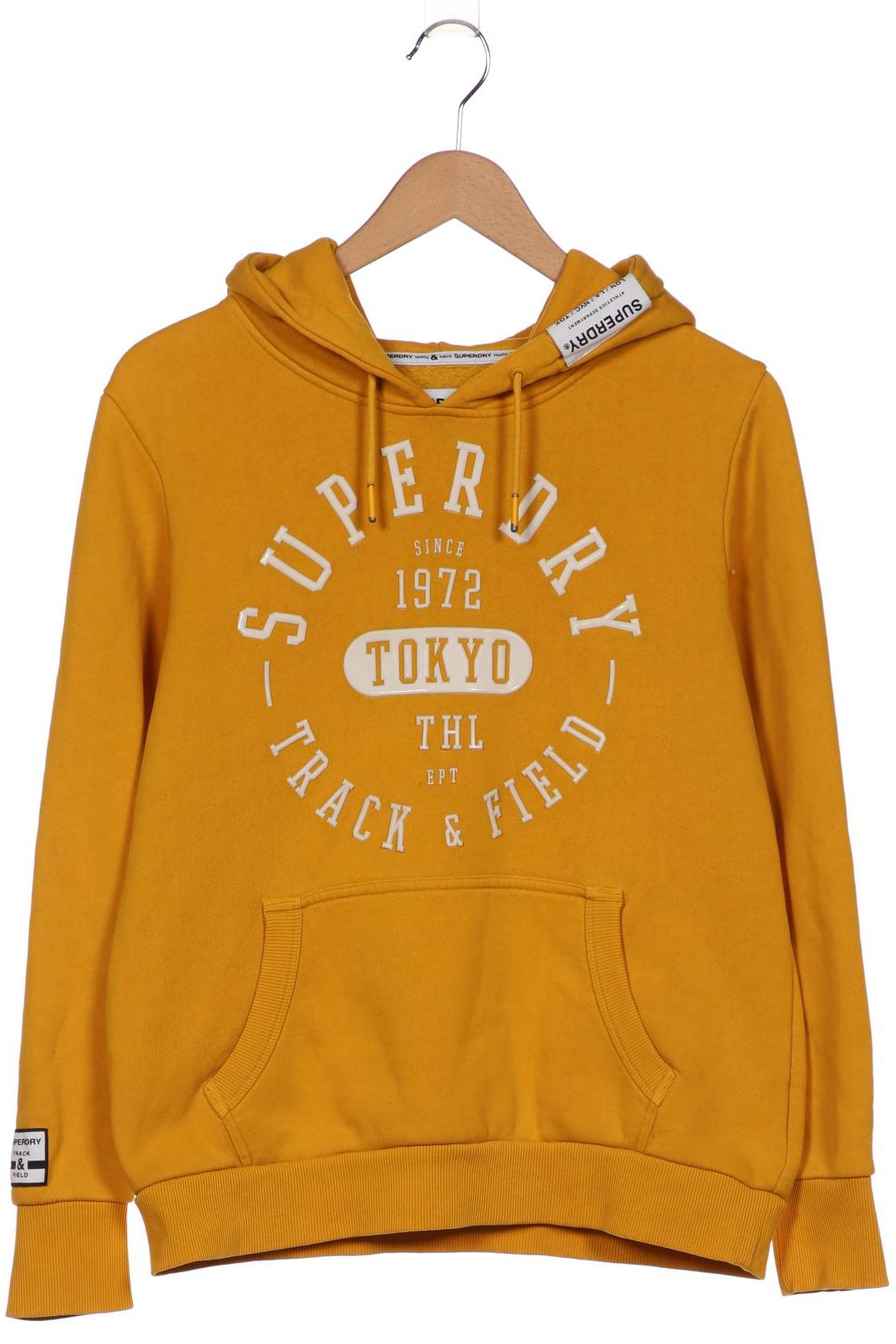 

Superdry Damen Kapuzenpullover, gelb, Gr. 42